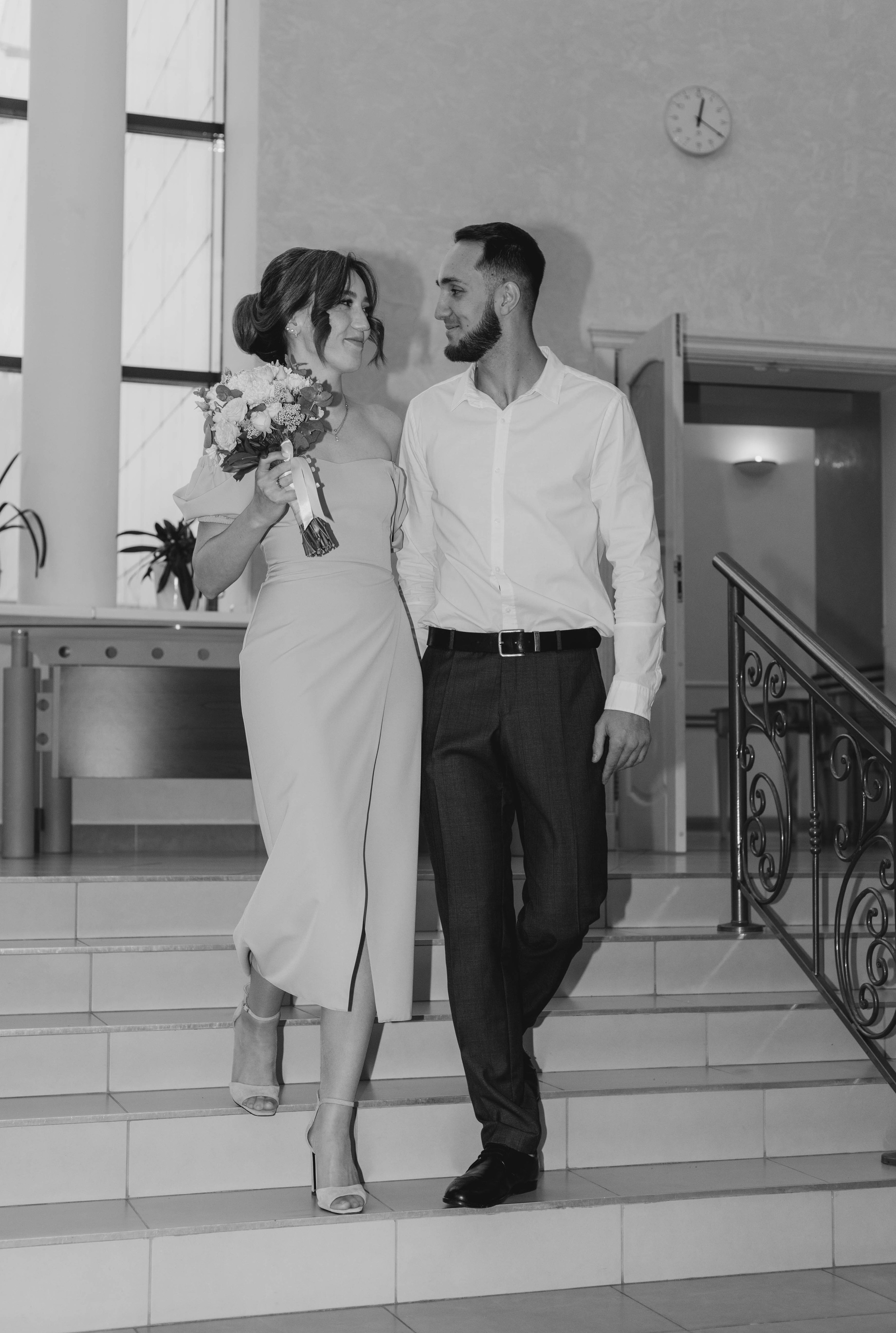 Дима и Адель. Неторжественная роспись и прогулка. Фотограф Мария Новоселова. Сургут