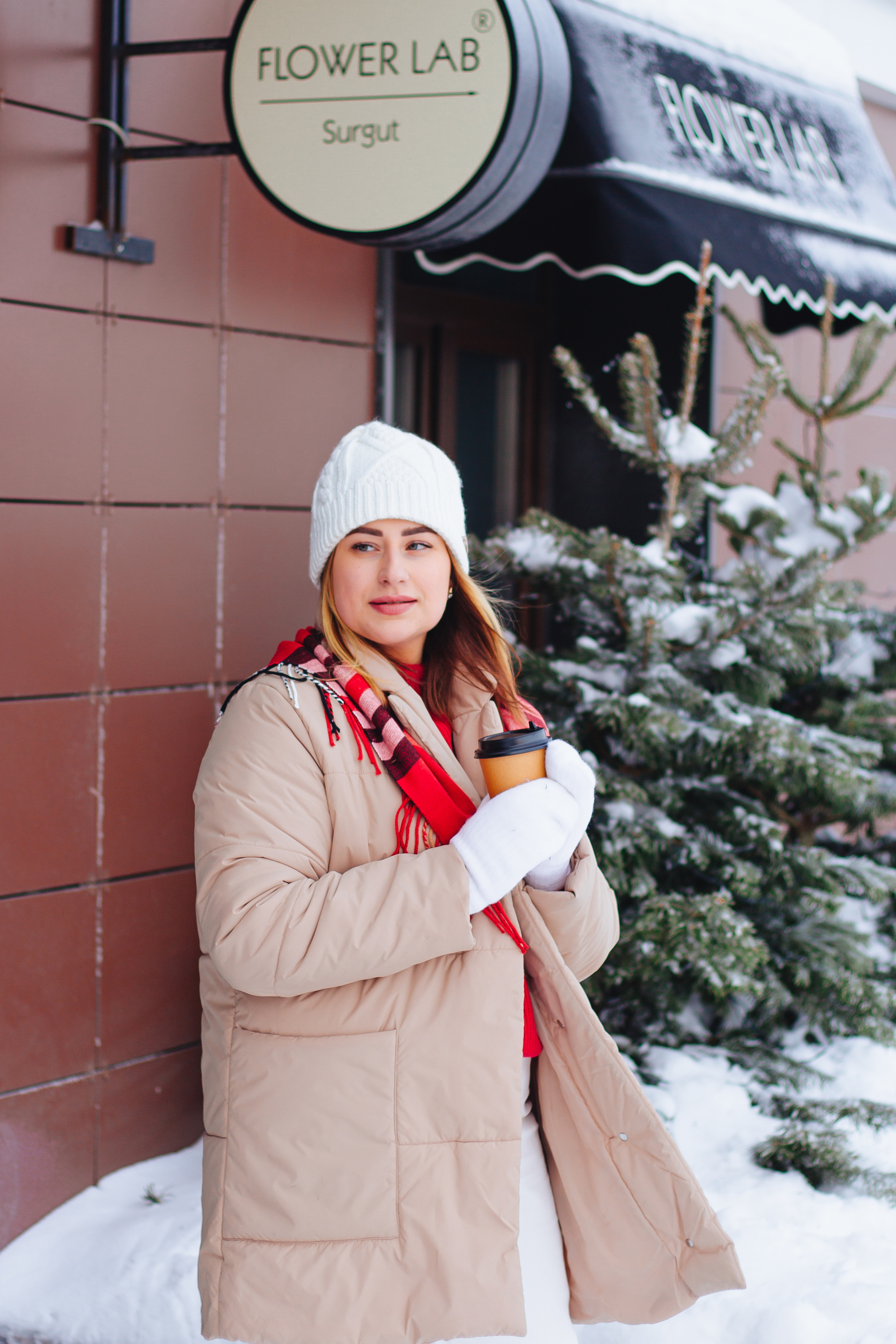 Антонина. Зимняя прогулка. Фотограф Мария Новоселова. Сургут