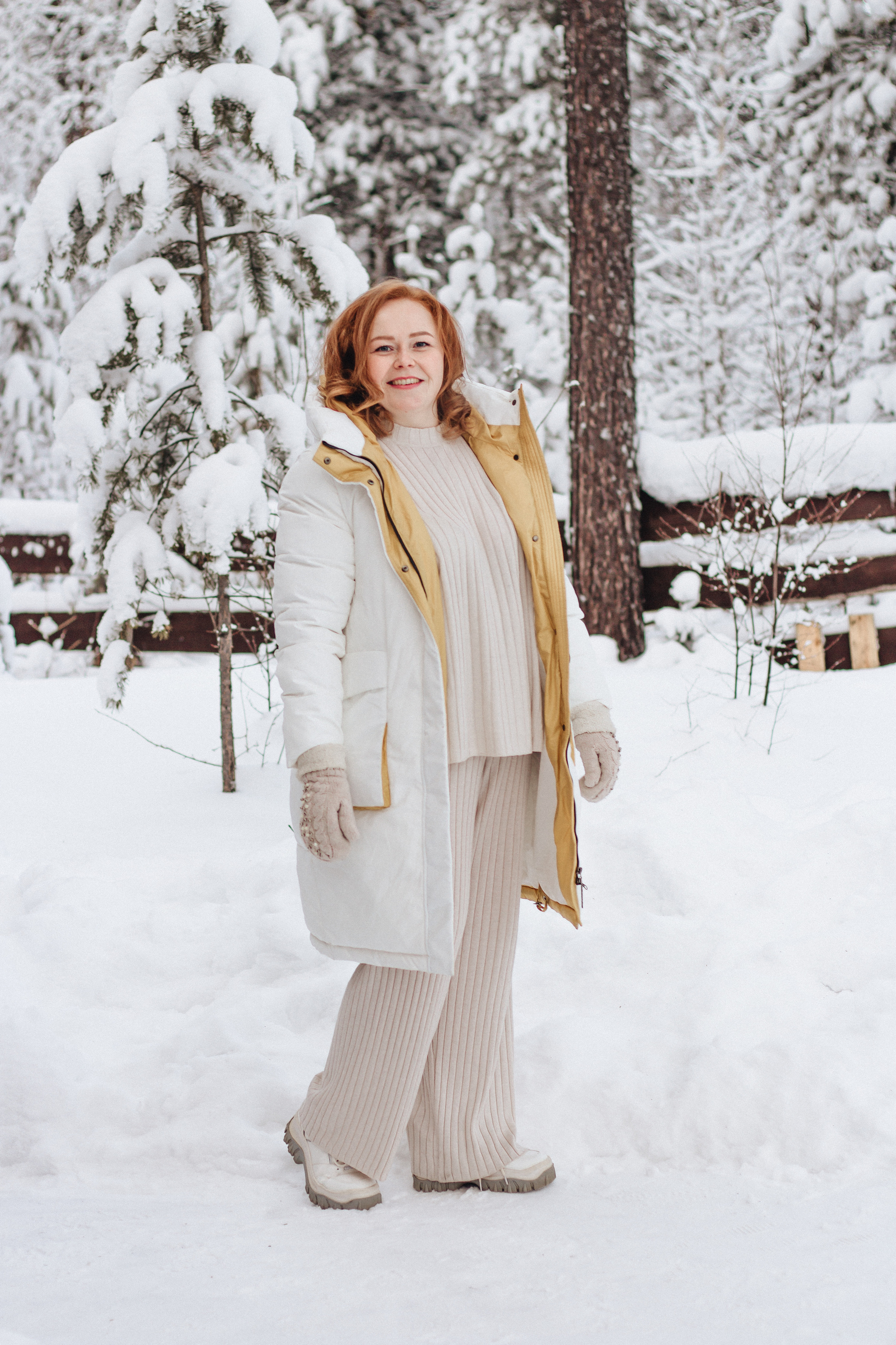 Зимняя прогулка в лесу. Фотограф Мария Новоселова. Сургут