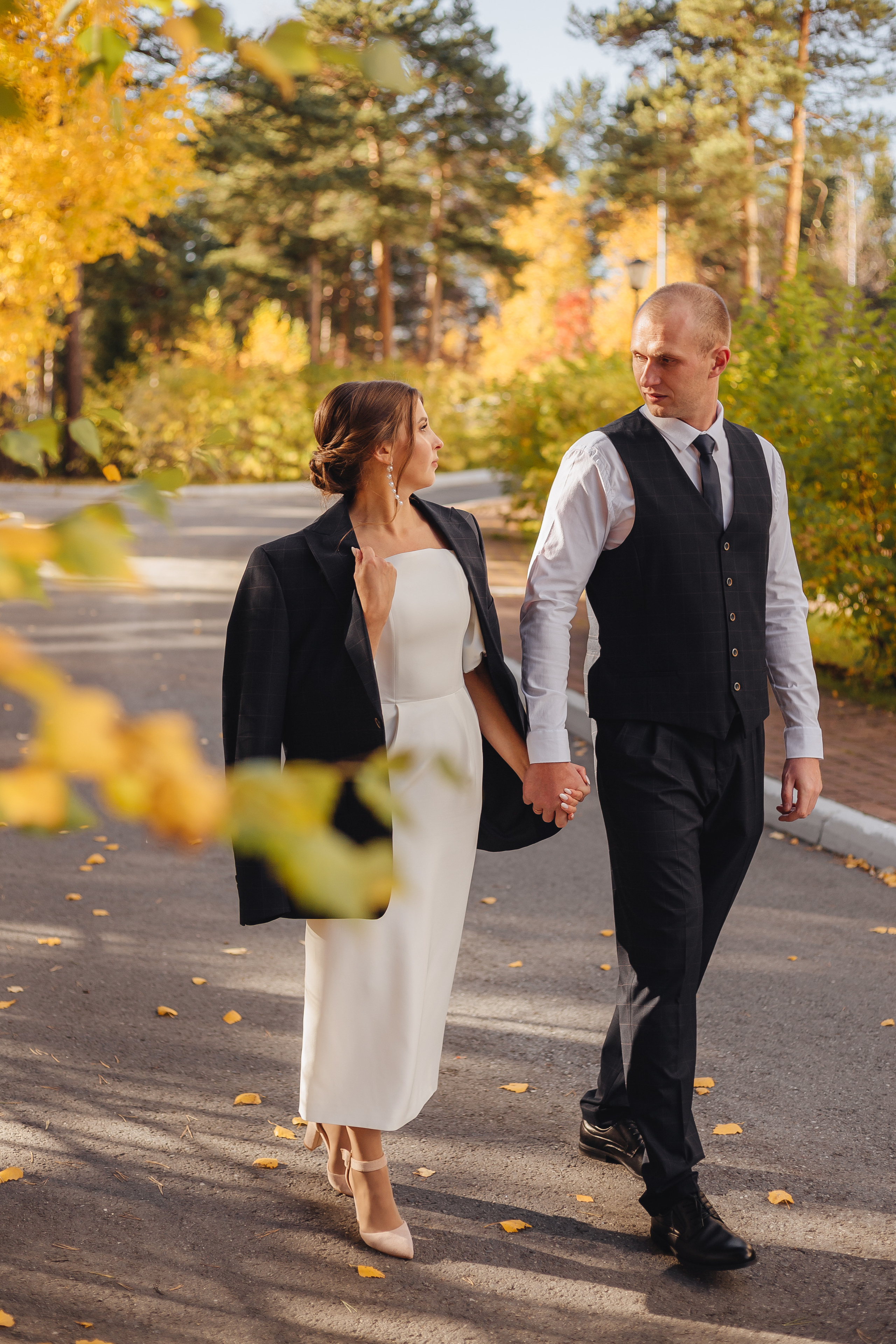 Максим и Татьяна. Загс и прогулка. Фотограф Мария Новоселова. Сургут