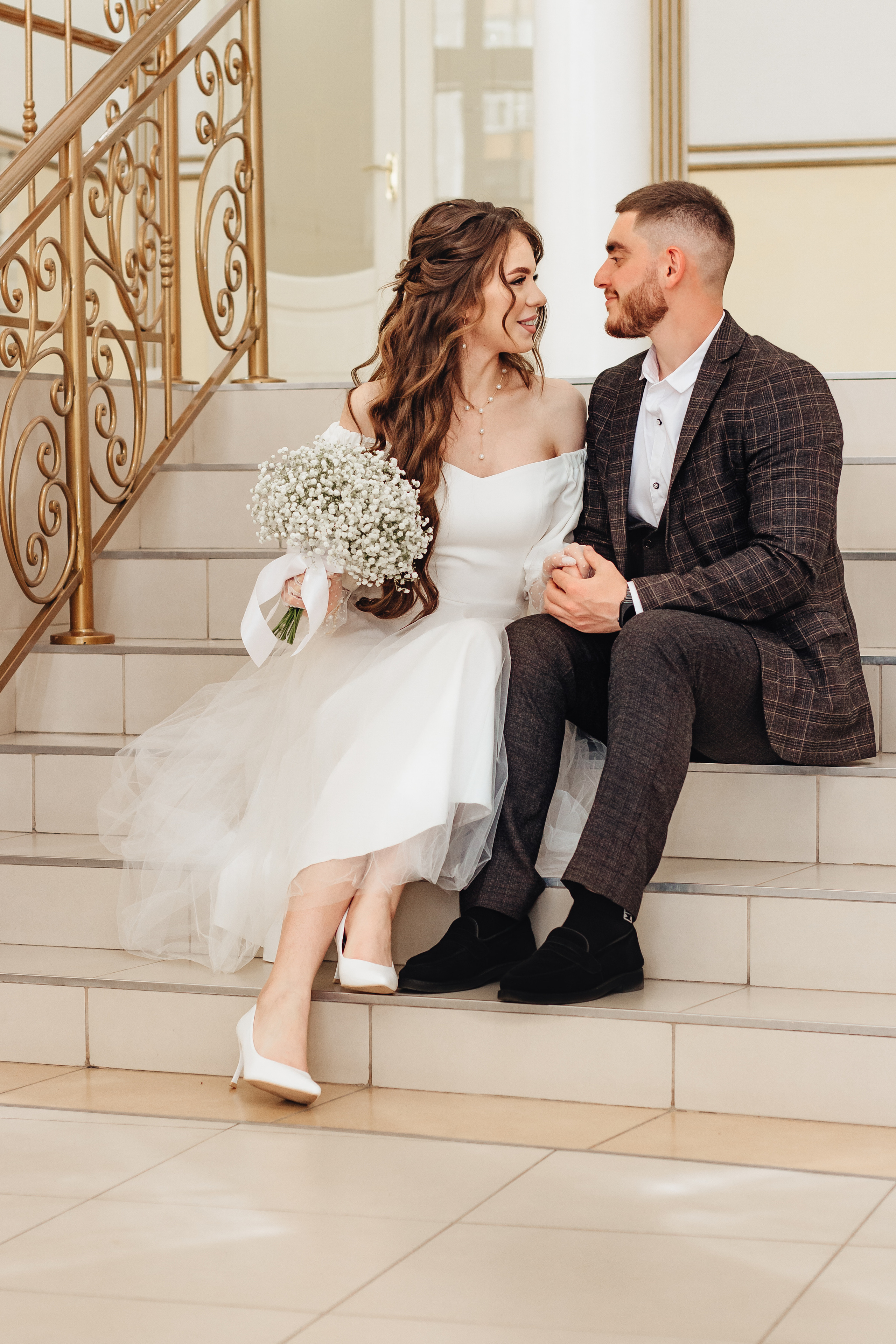 Артур и Зоя. Загс и прогулка. Фотограф Мария Новоселова. Сургут