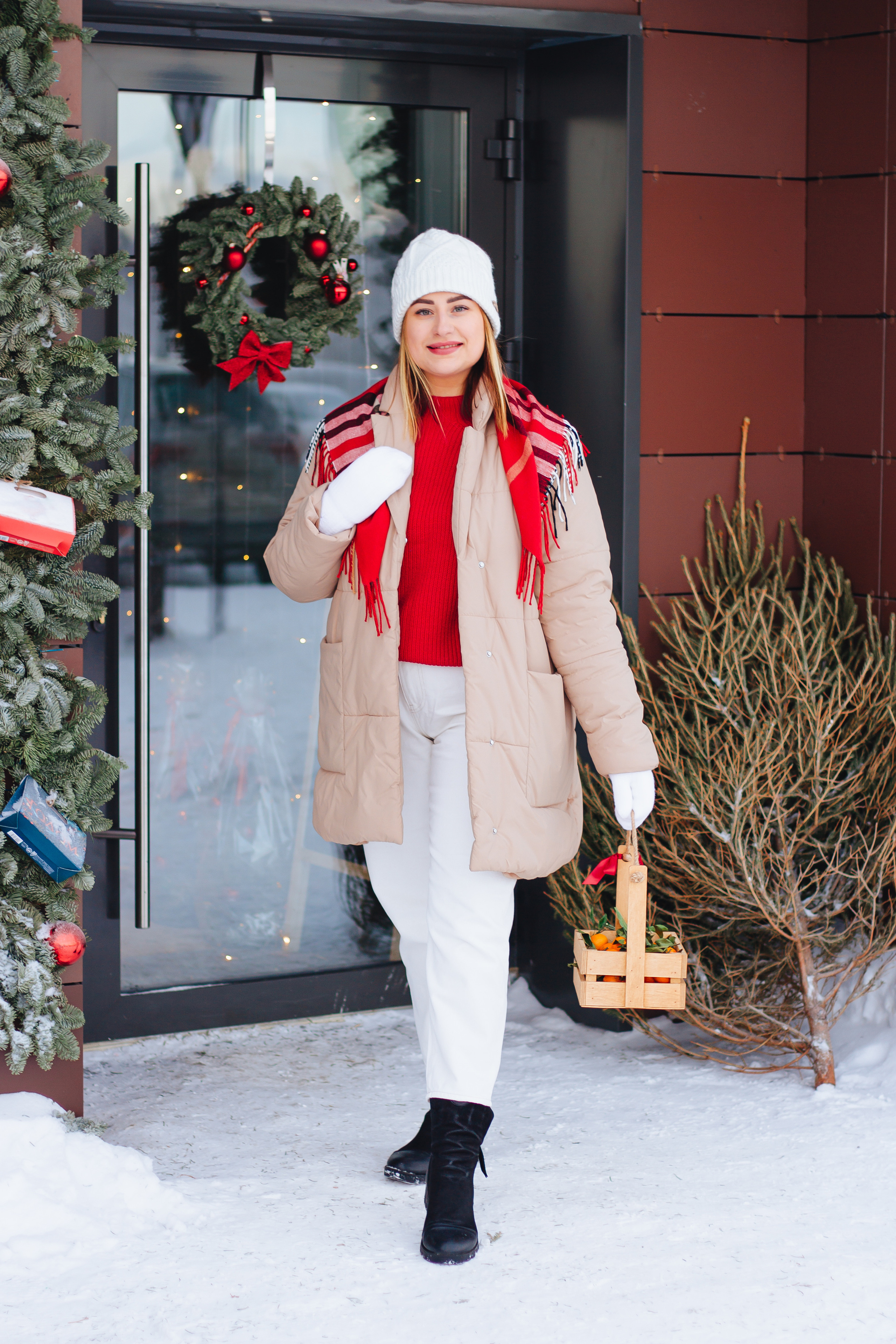 Антонина. Зимняя прогулка. Фотограф Мария Новоселова. Сургут