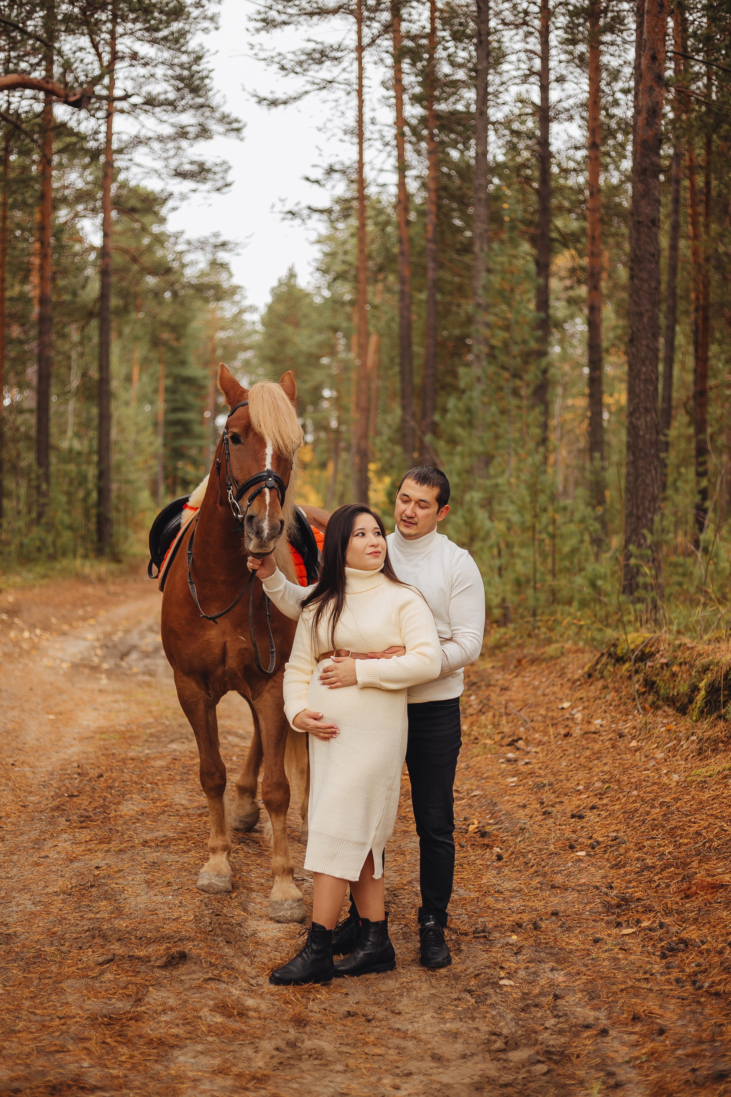 Прогулка с лошадью. Фотограф Мария Новоселова. Сургут