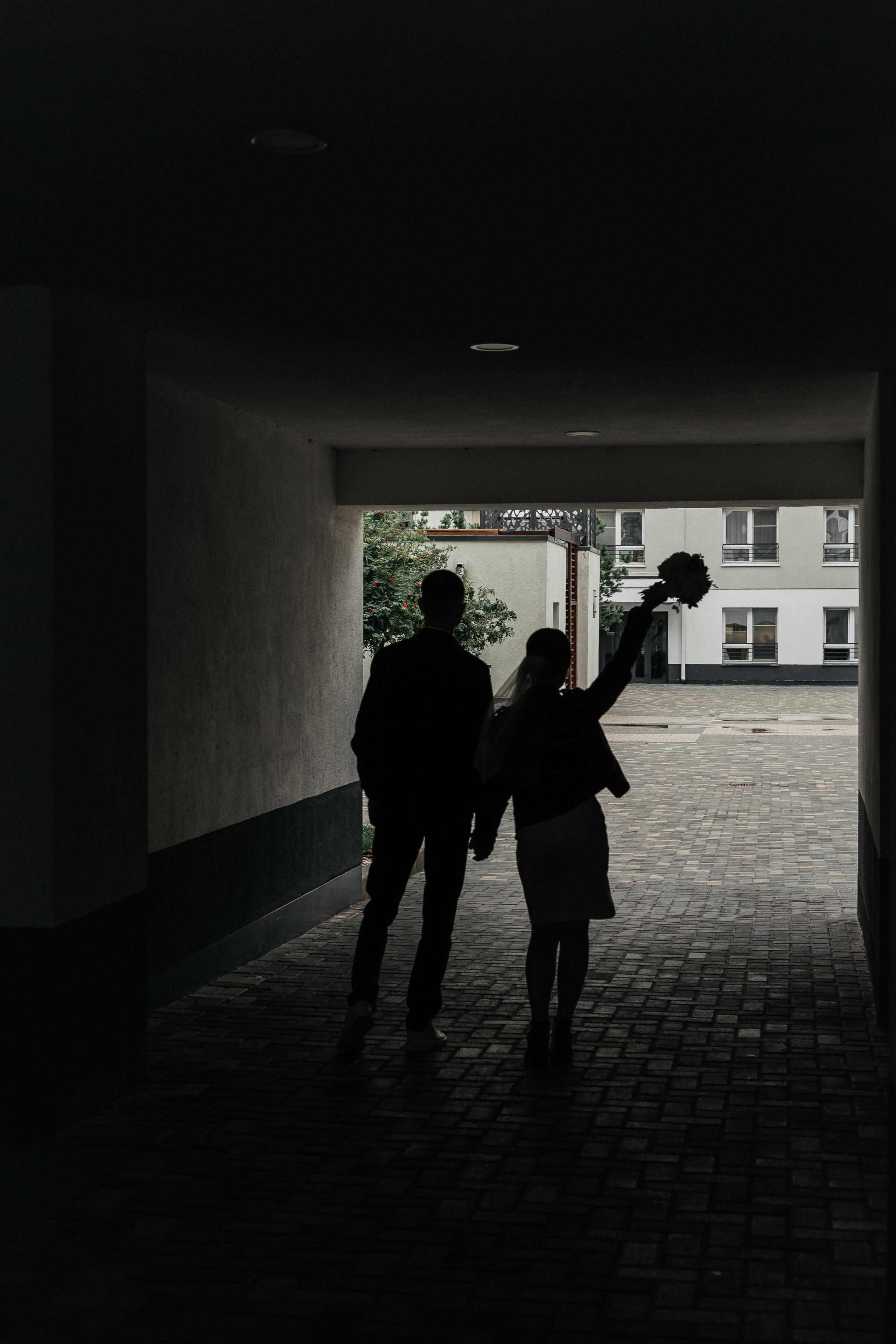 Саша и Элина. Прогулка. Новин квартал. Фотограф Мария Новоселова. Сургут