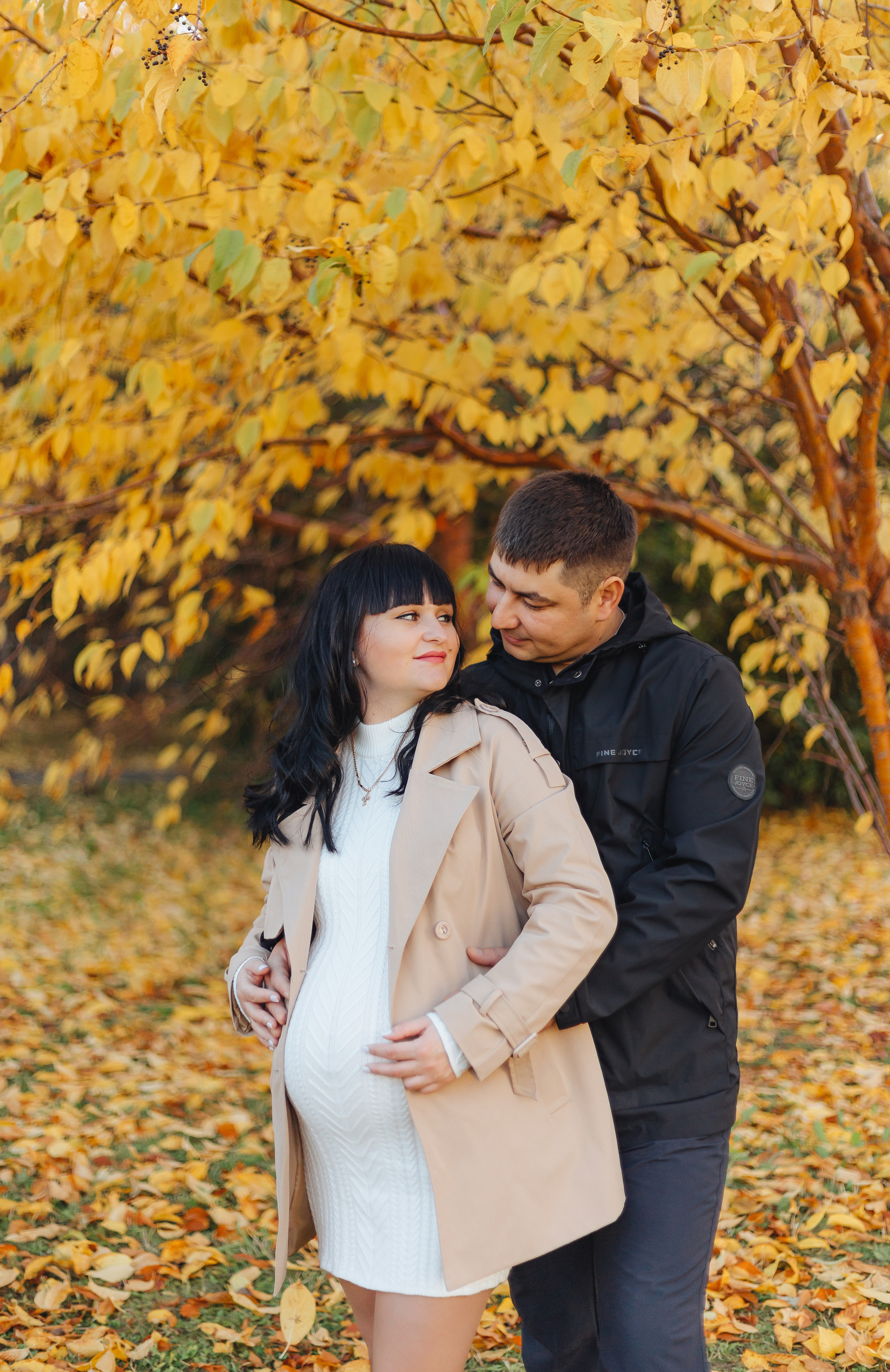 Прогулка в парке. В ожидании🤰. Фотограф Мария Новоселова. Сургут