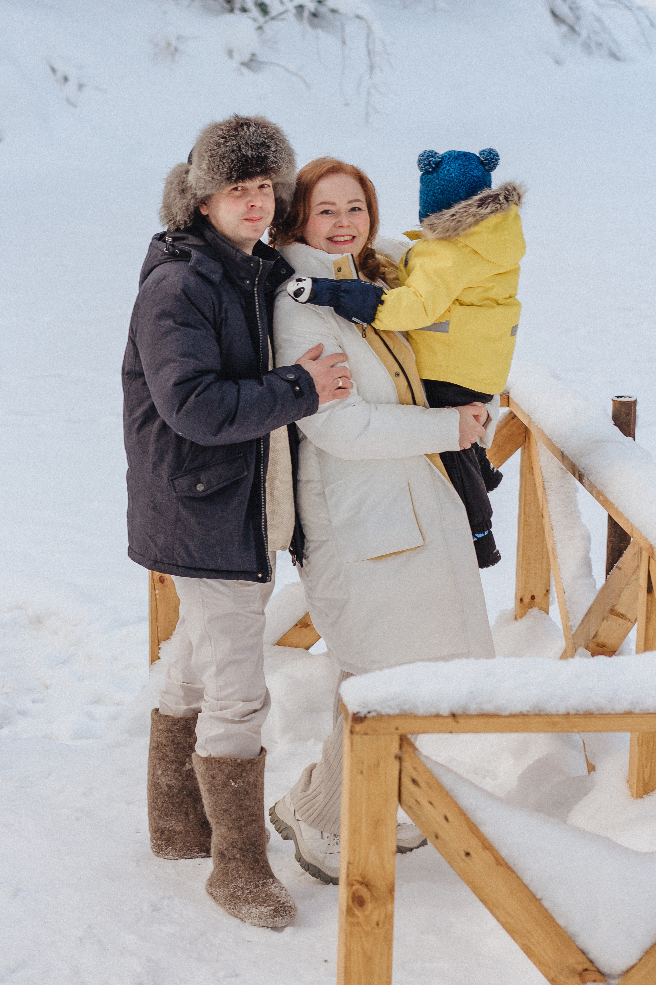 Зимняя прогулка в лесу. Фотограф Мария Новоселова. Сургут