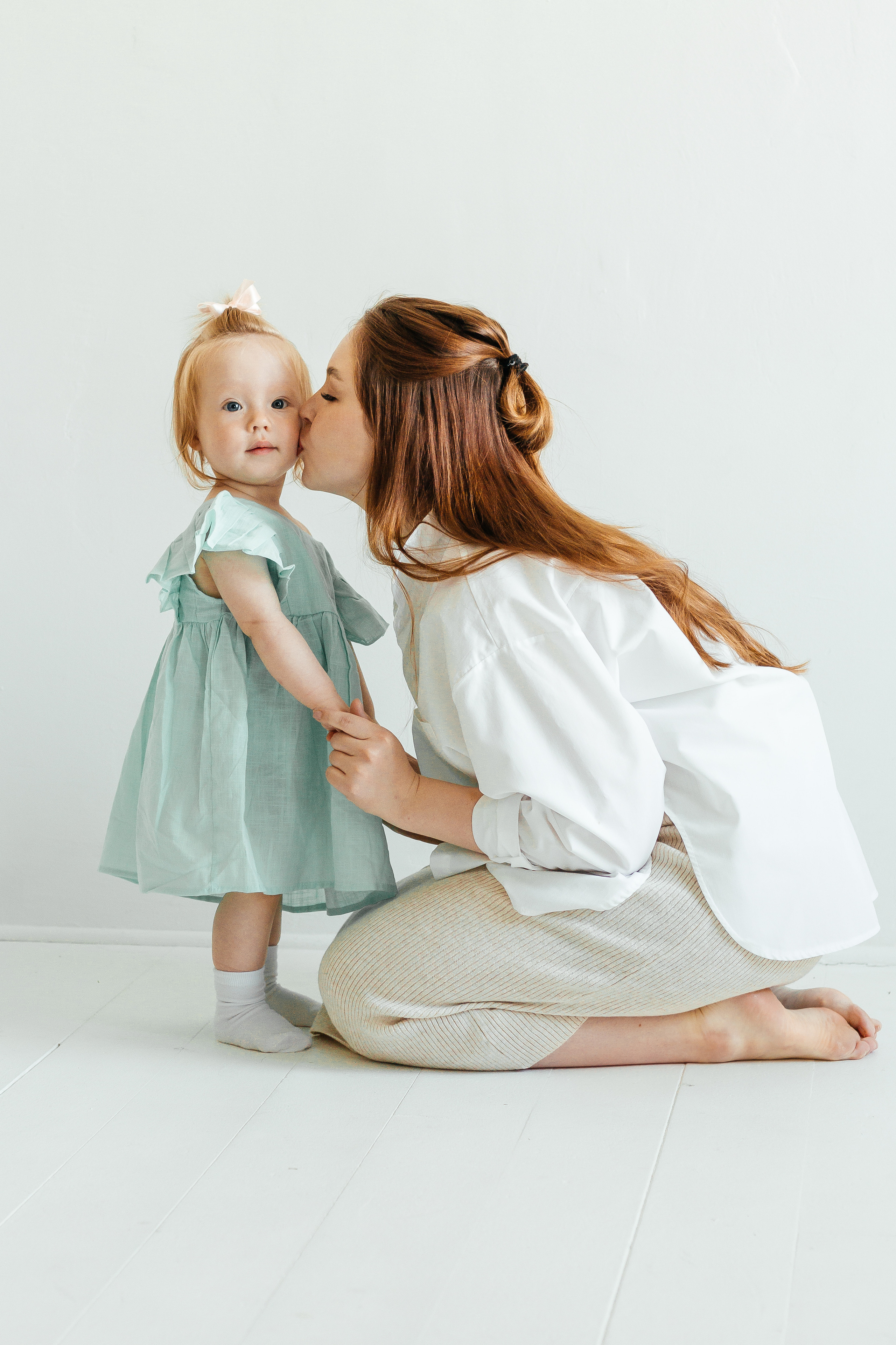 Мама и доча. Фотограф Мария Новоселова. Сургут