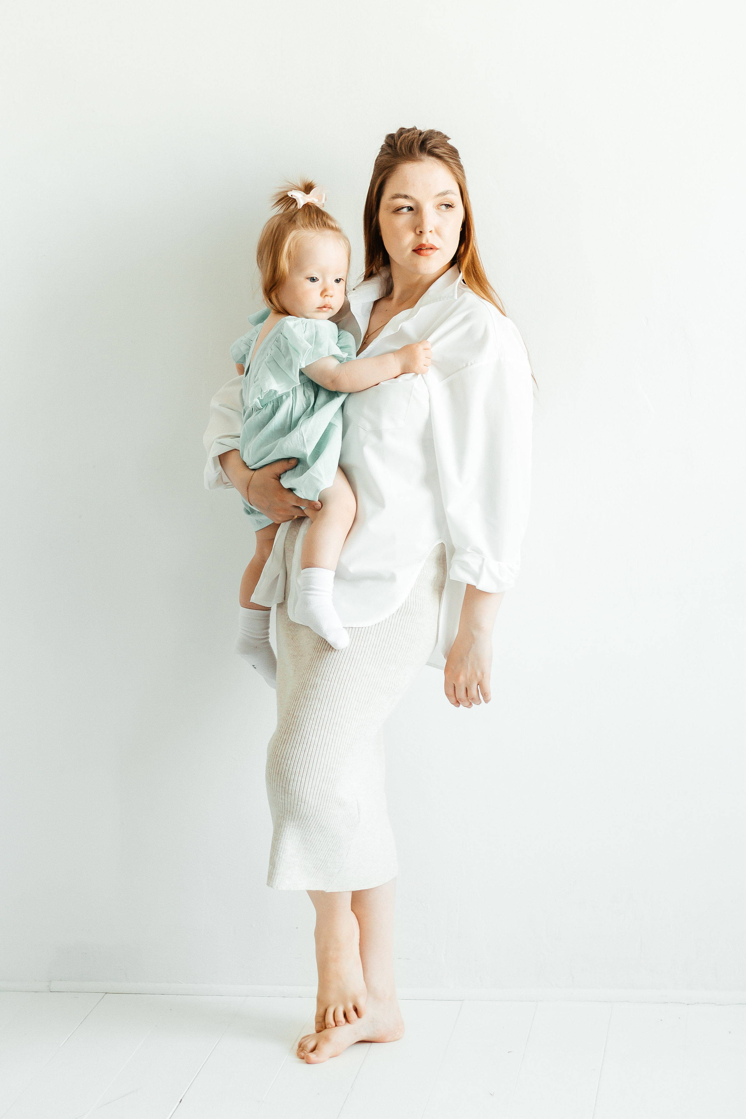 Мама и доча. Фотограф Мария Новоселова. Сургут