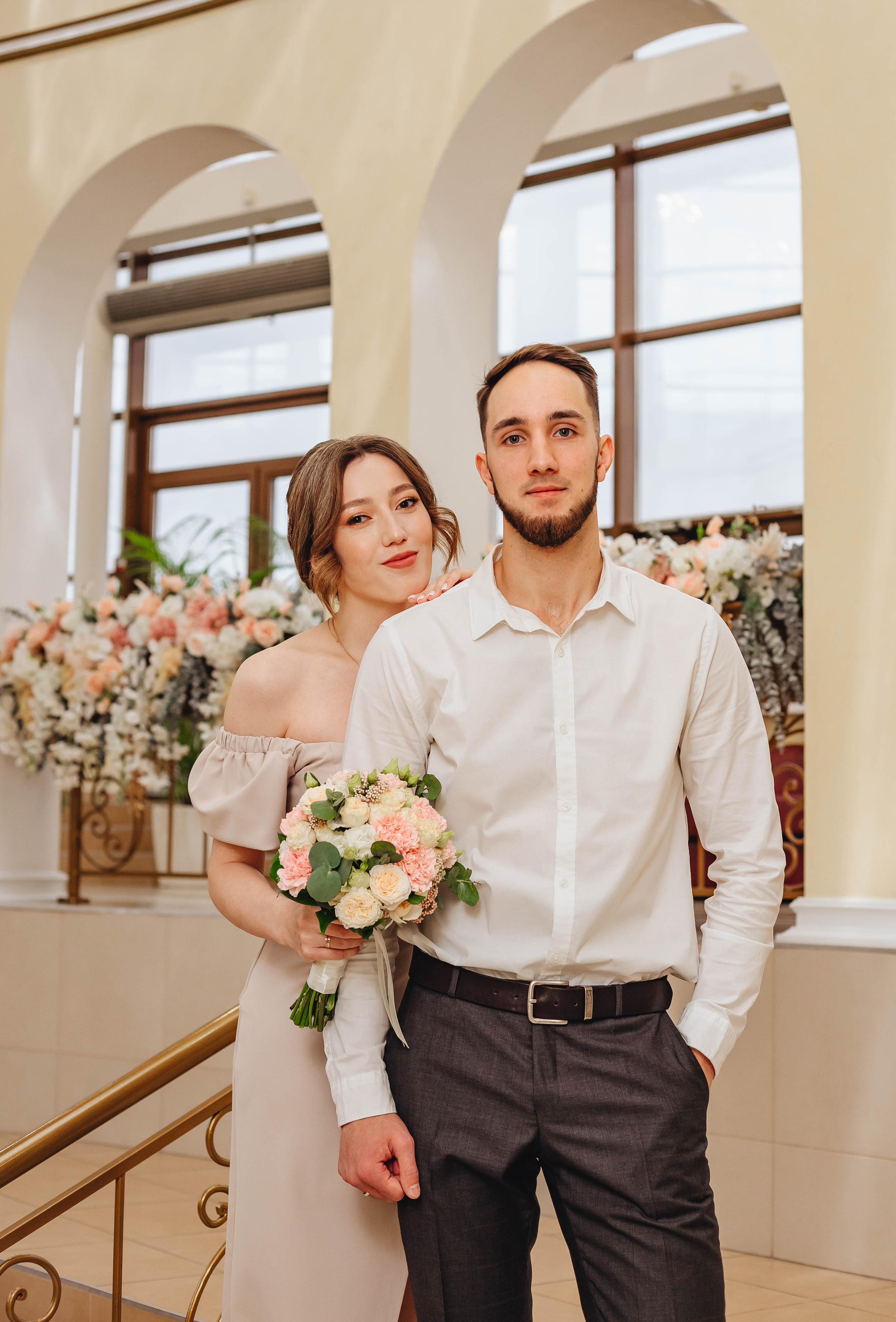 Дима и Адель. Неторжественная роспись и прогулка. Фотограф Мария Новоселова. Сургут