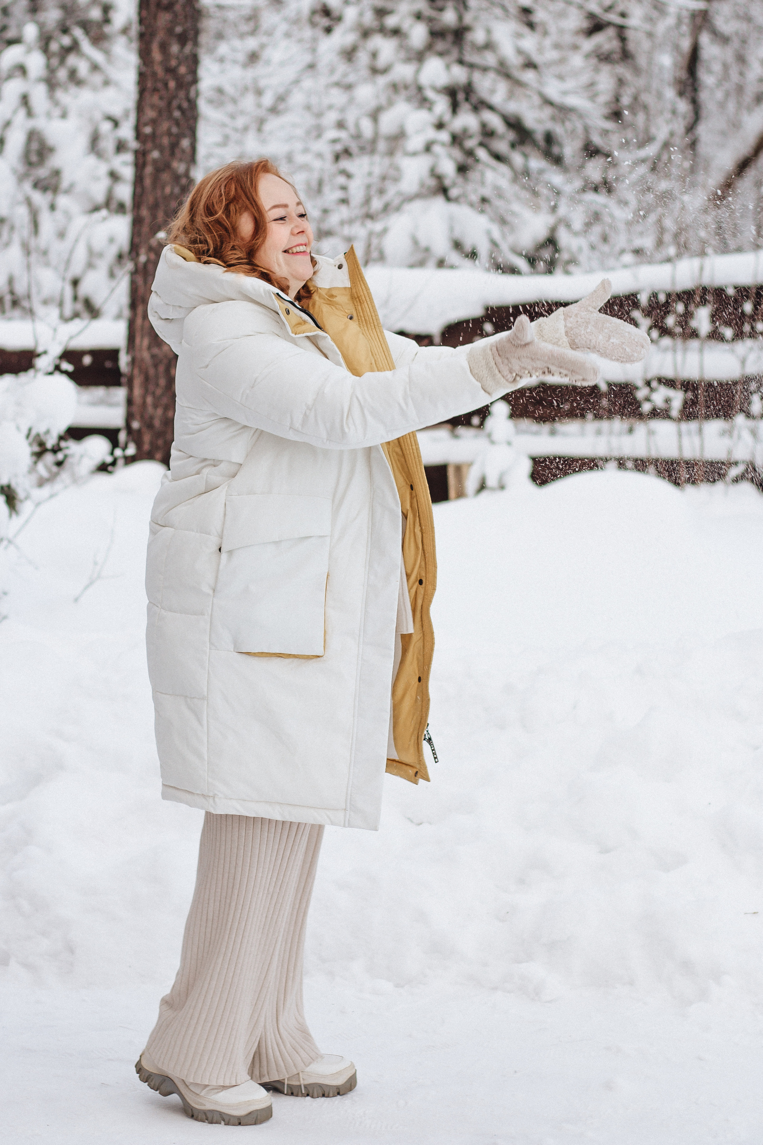 Зимняя прогулка в лесу. Фотограф Мария Новоселова. Сургут