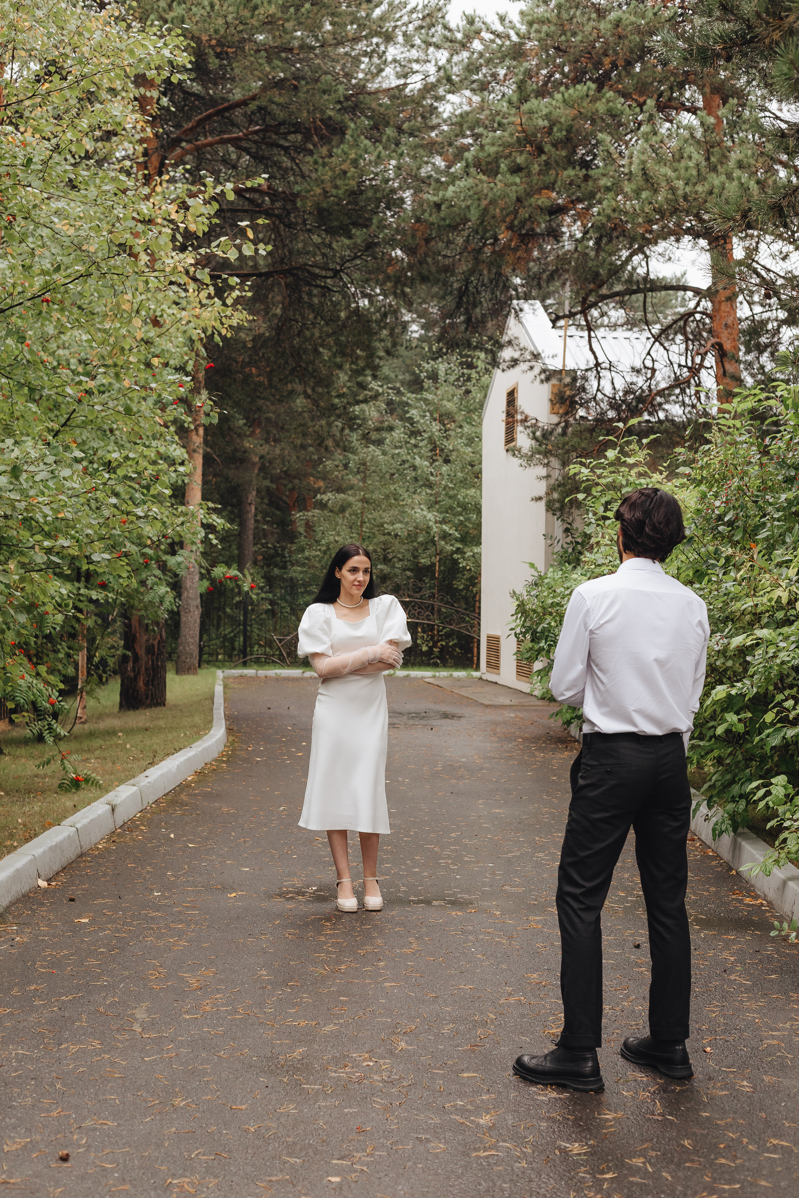 Шерзод и Хуршеда. Неторжественная роспись и прогулка. Фотограф Мария Новоселова. Сургут