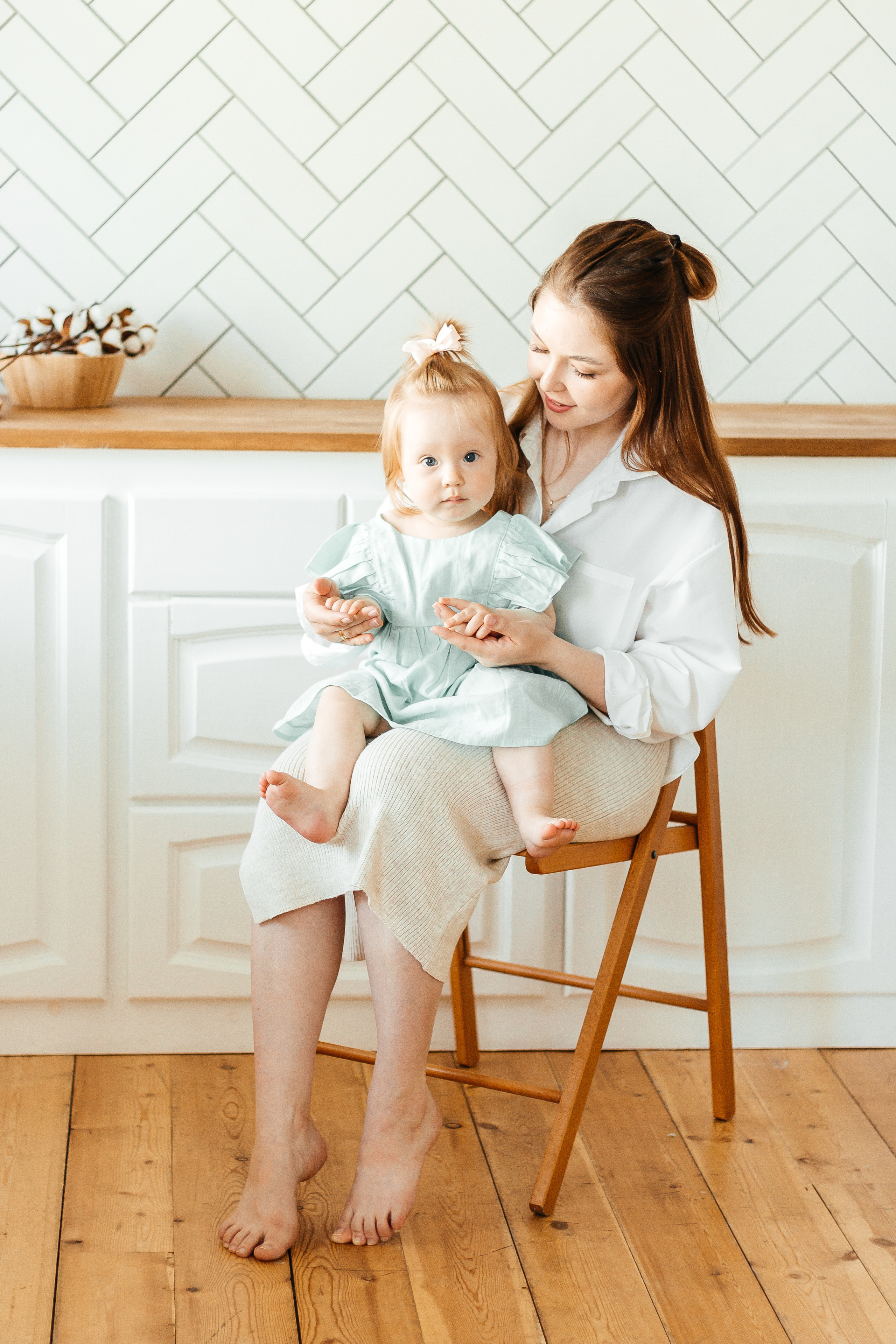 Мама и доча. Фотограф Мария Новоселова. Сургут