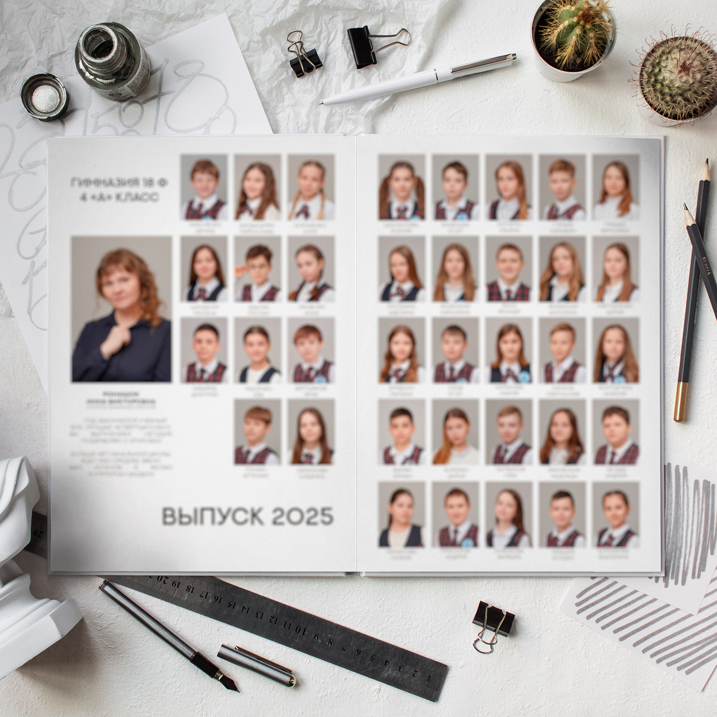 СТАНДАРТ 3300. Красивый выпускной альбом в Краснодаре