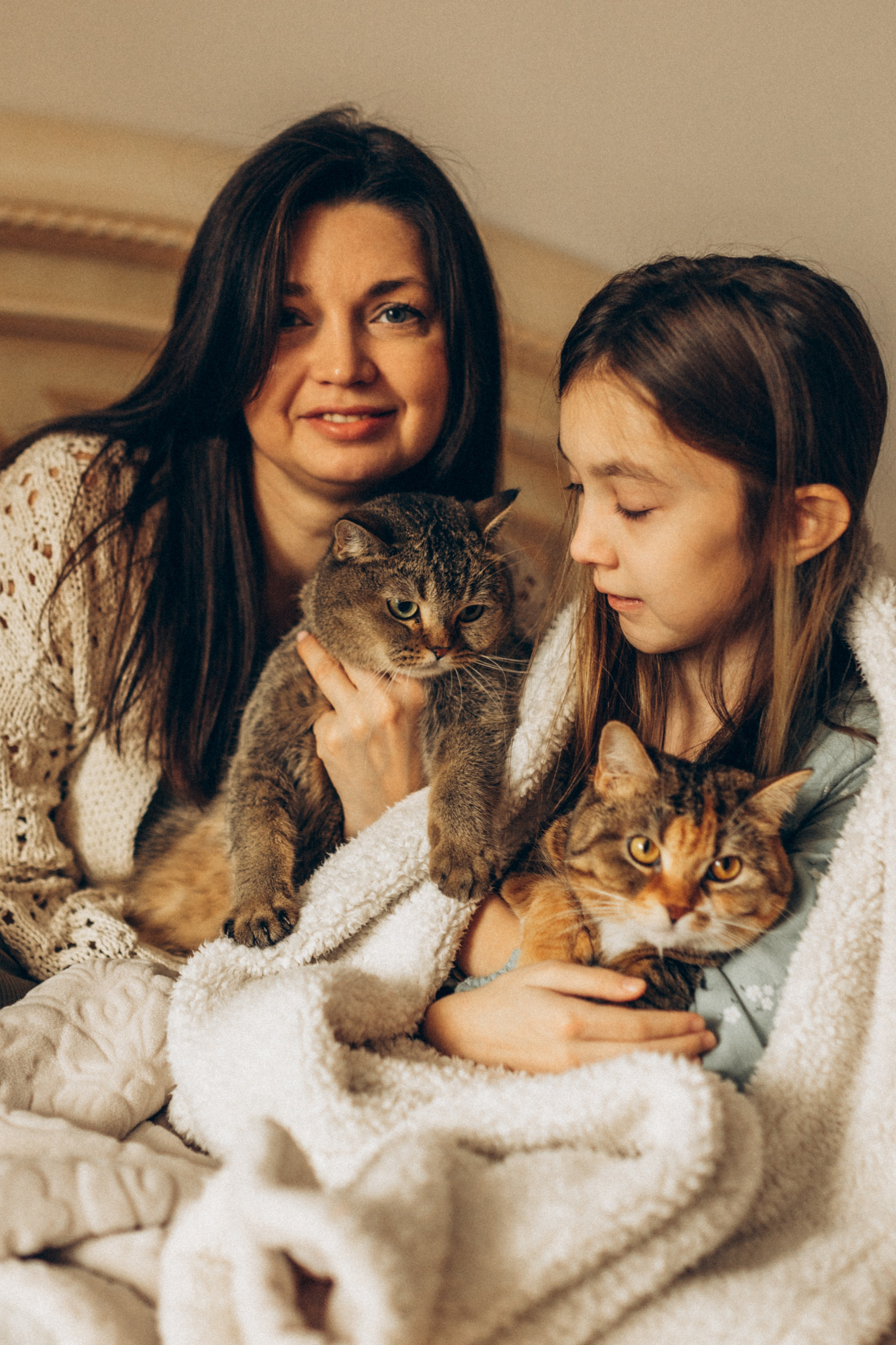 Наталья с Алиной и Ярославой. Семейный фотограф lifestyle в Новосибирске Елена Шпилевая