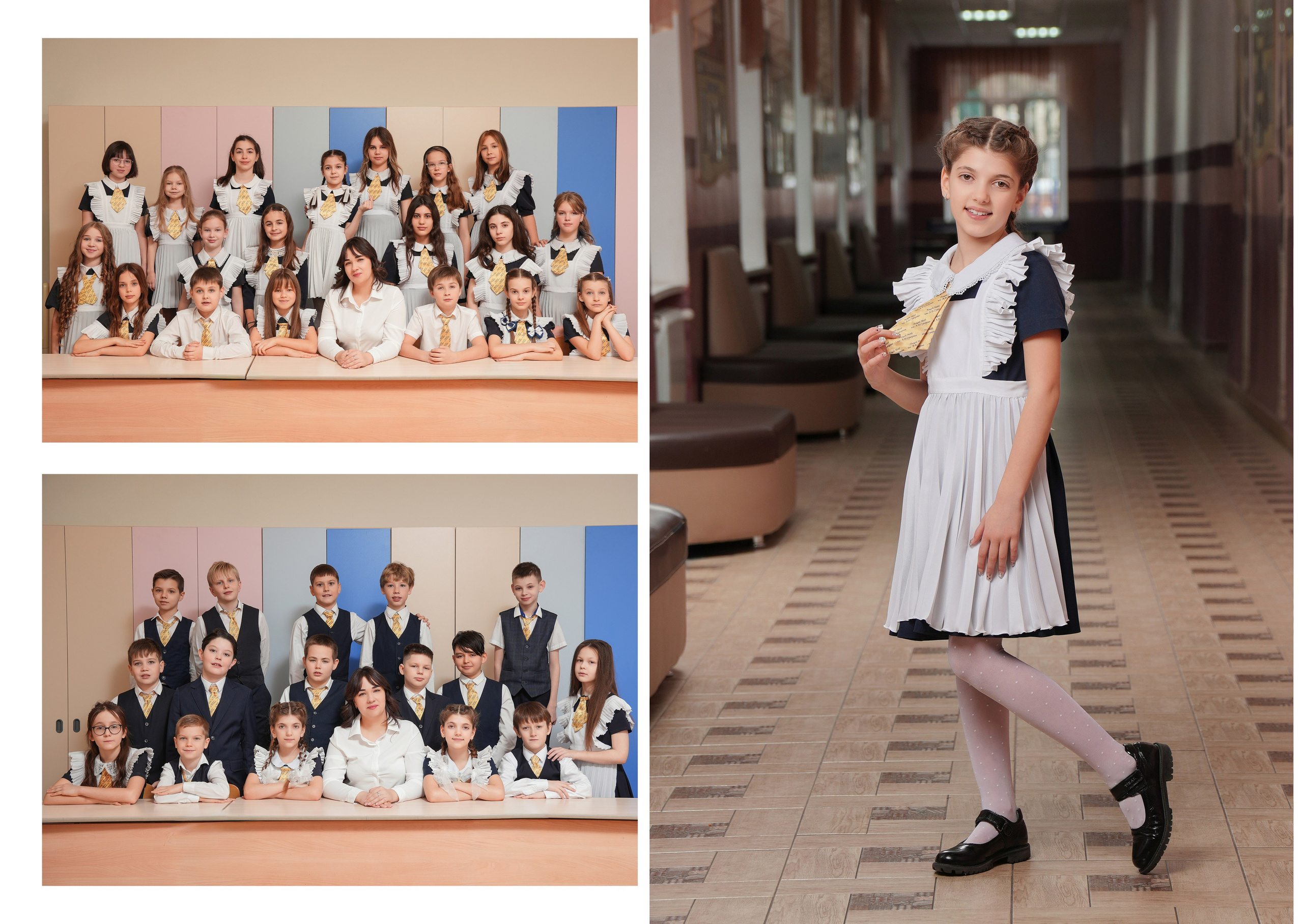 ЛИЦЕЙ 48 4 В. Красивый выпускной альбом в Краснодаре