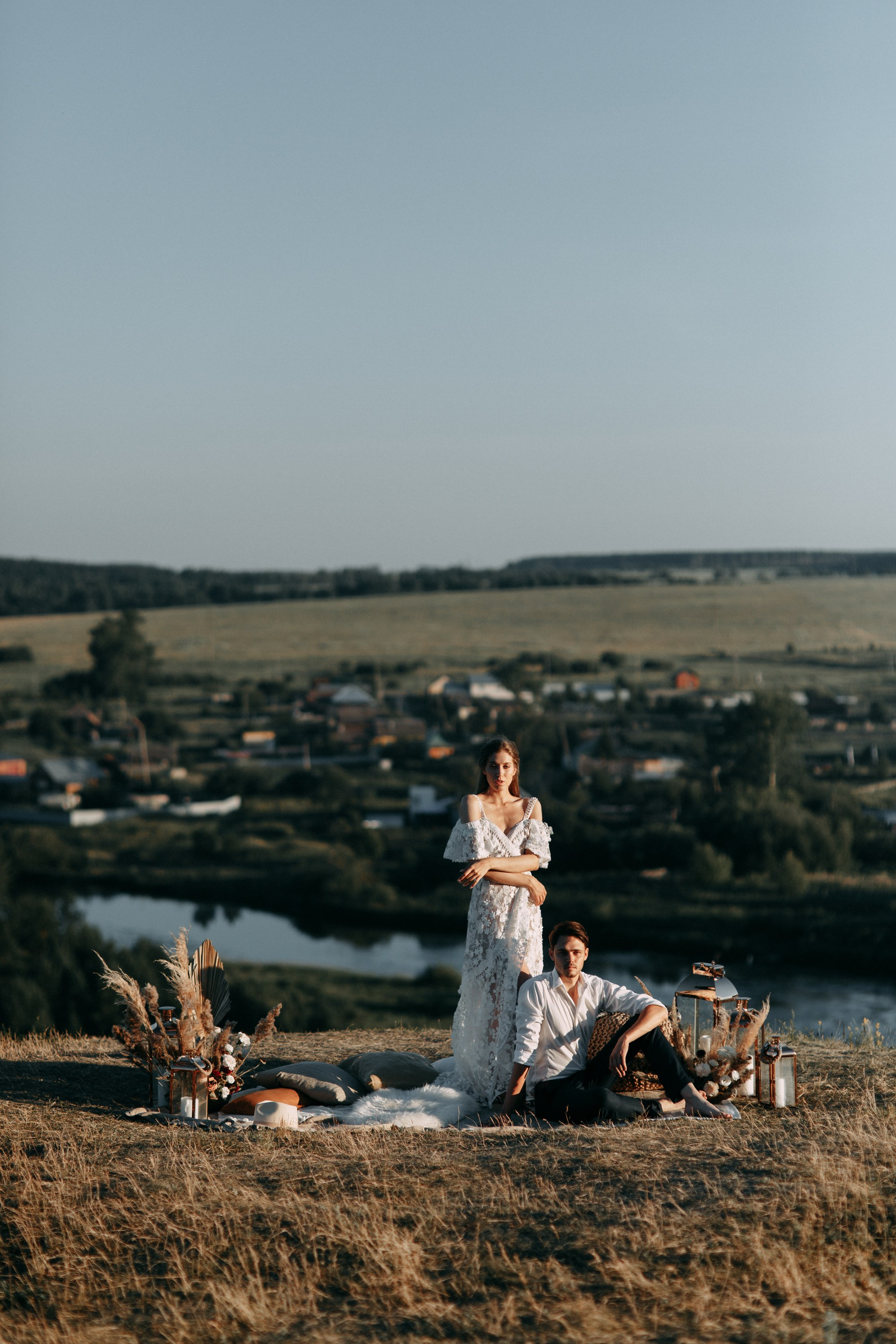 Свадьба на природе в стиле Бохо