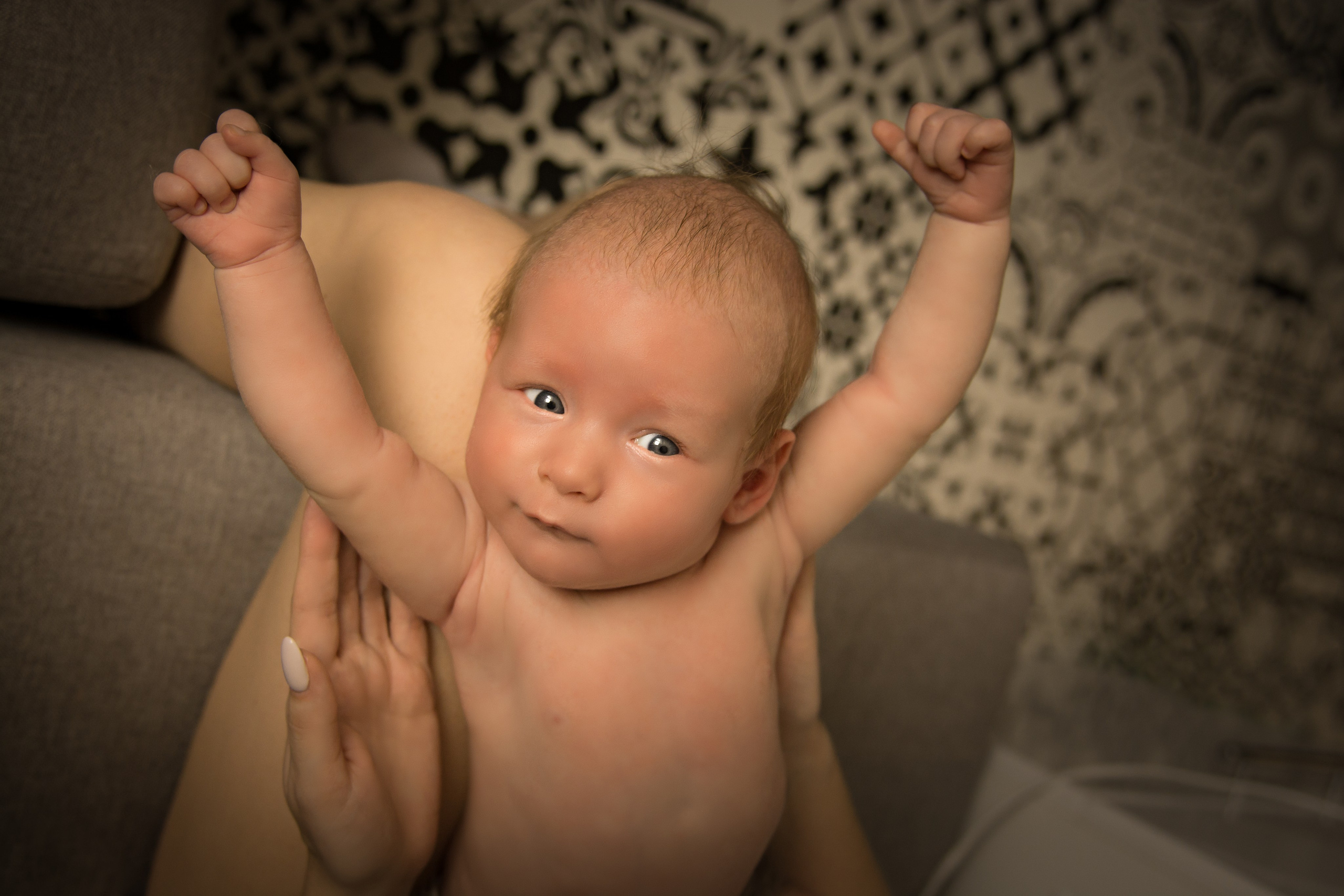 Семейная фотосессия дома. Новорожденный малыш. Фотосессия беременности — Крылова Натали — Москва