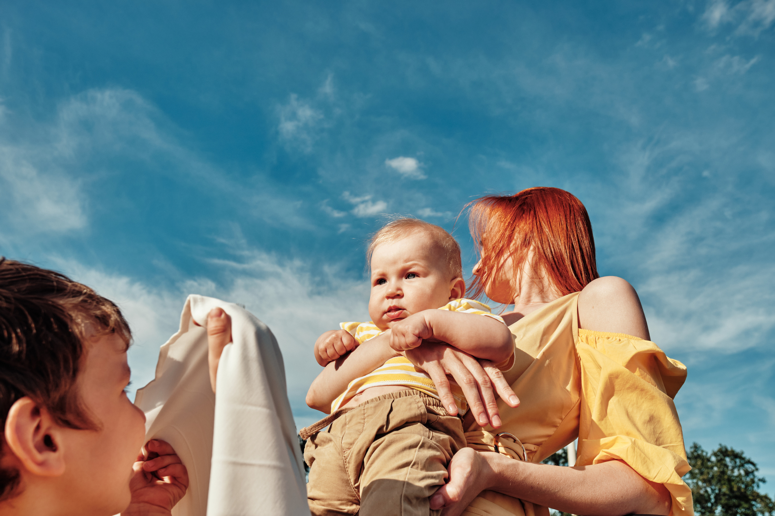 Юля с пятью детьми. Фотограф Максим Ерёмин
