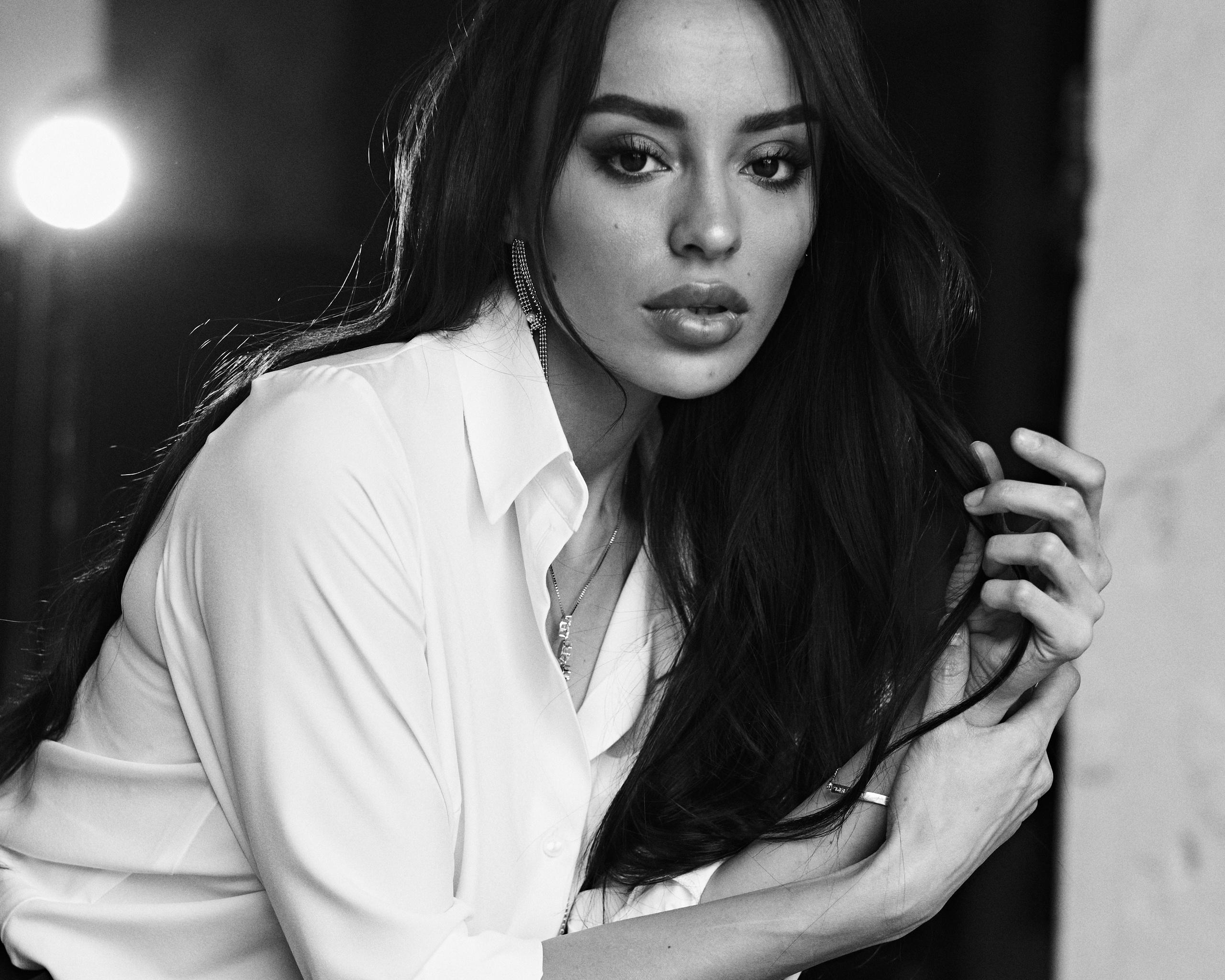 Портретная фотосессия для девушки модели. Фотограф Максим Ерёмин