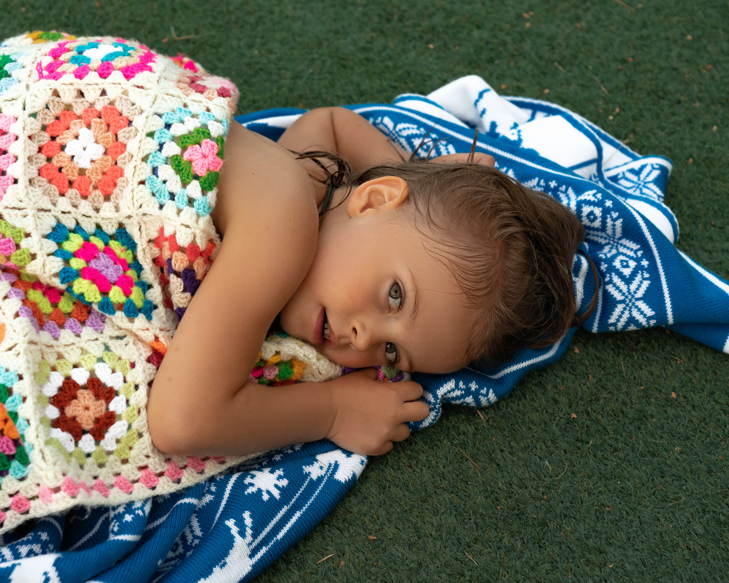 Таня с детьми. Фотограф Максим Ерёмин