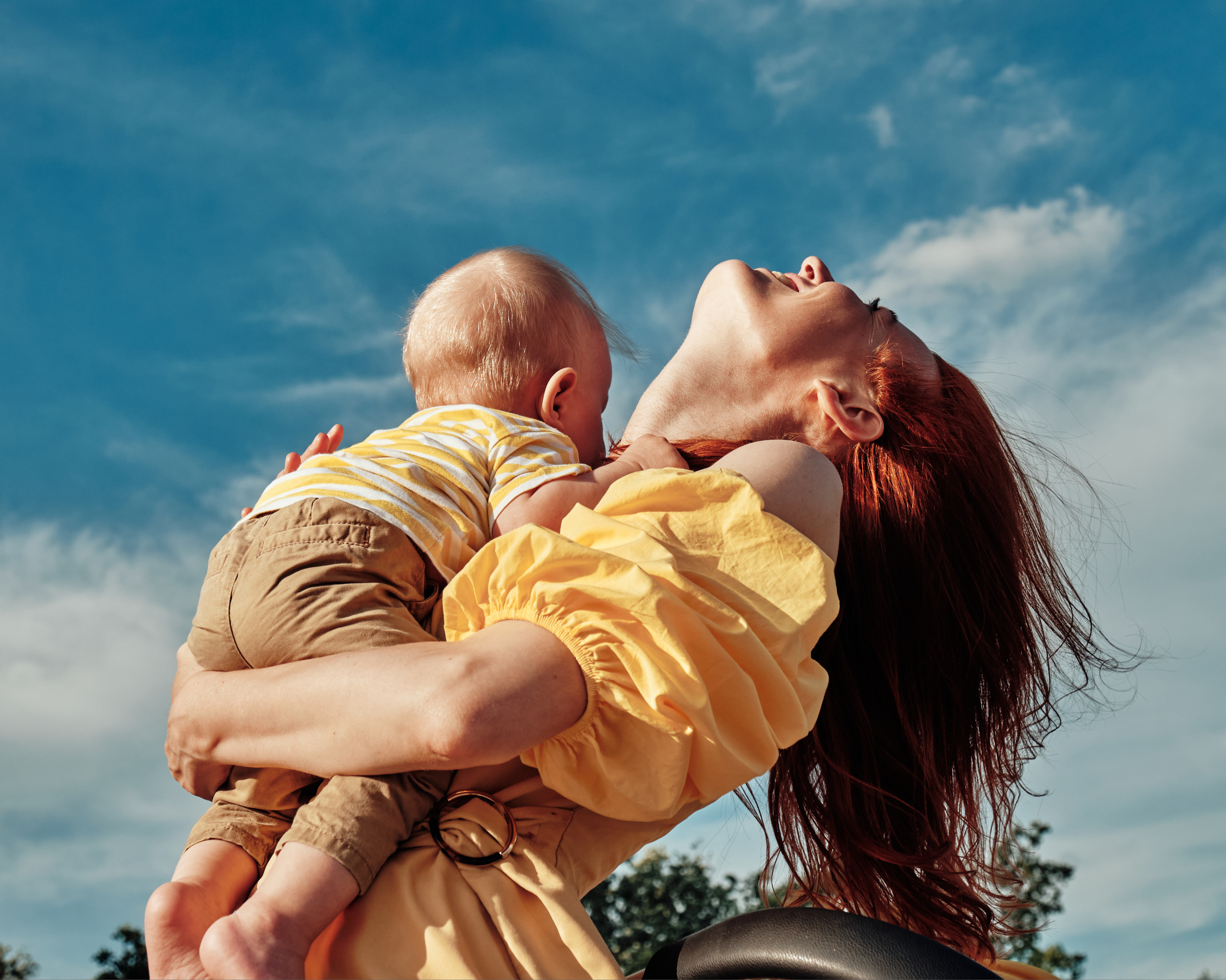 Юля с пятью детьми. Фотограф Максим Ерёмин