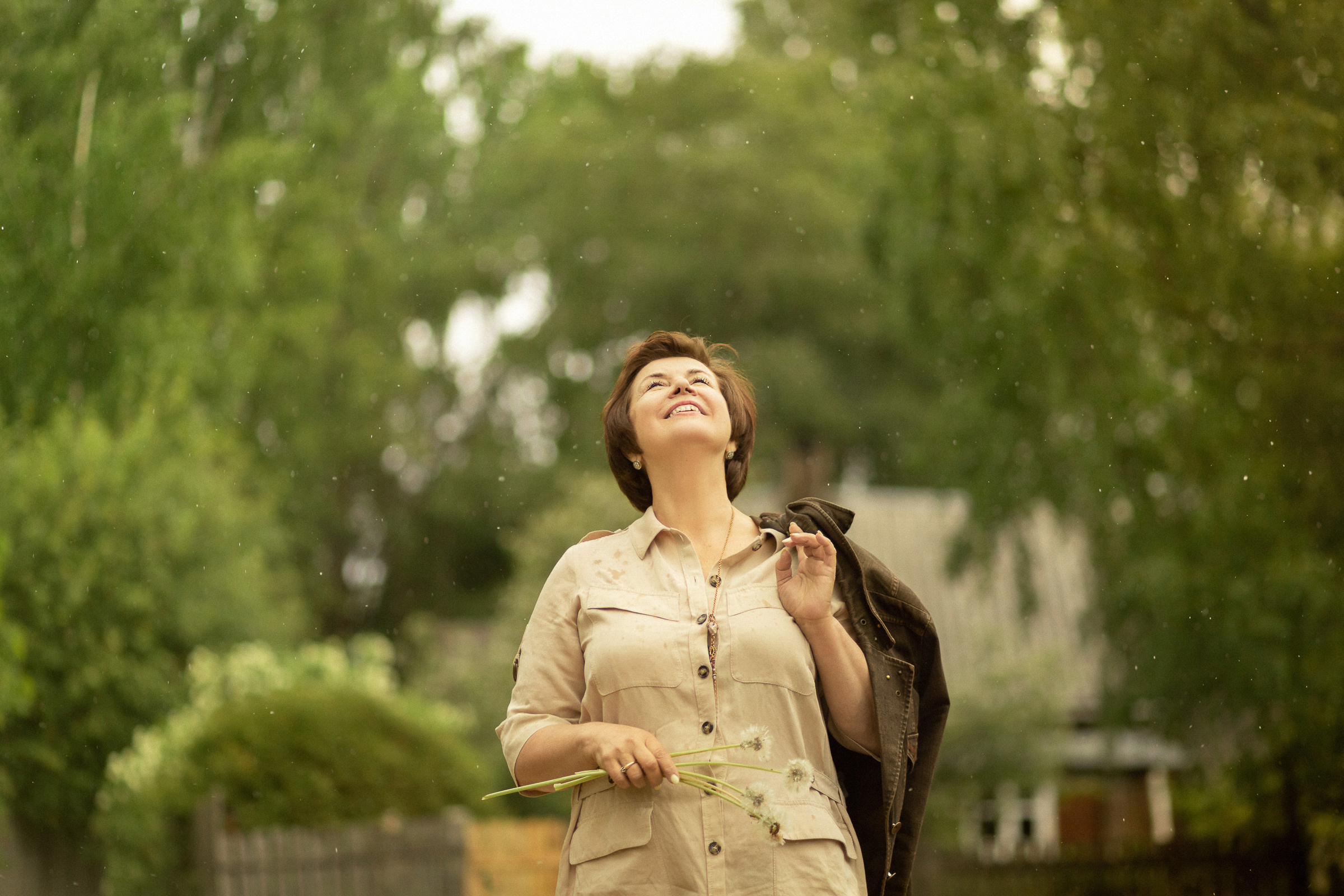 Фотосессия взрослой женщины на природе. Фотограф женский и мужской портрет Санкт-Петербург