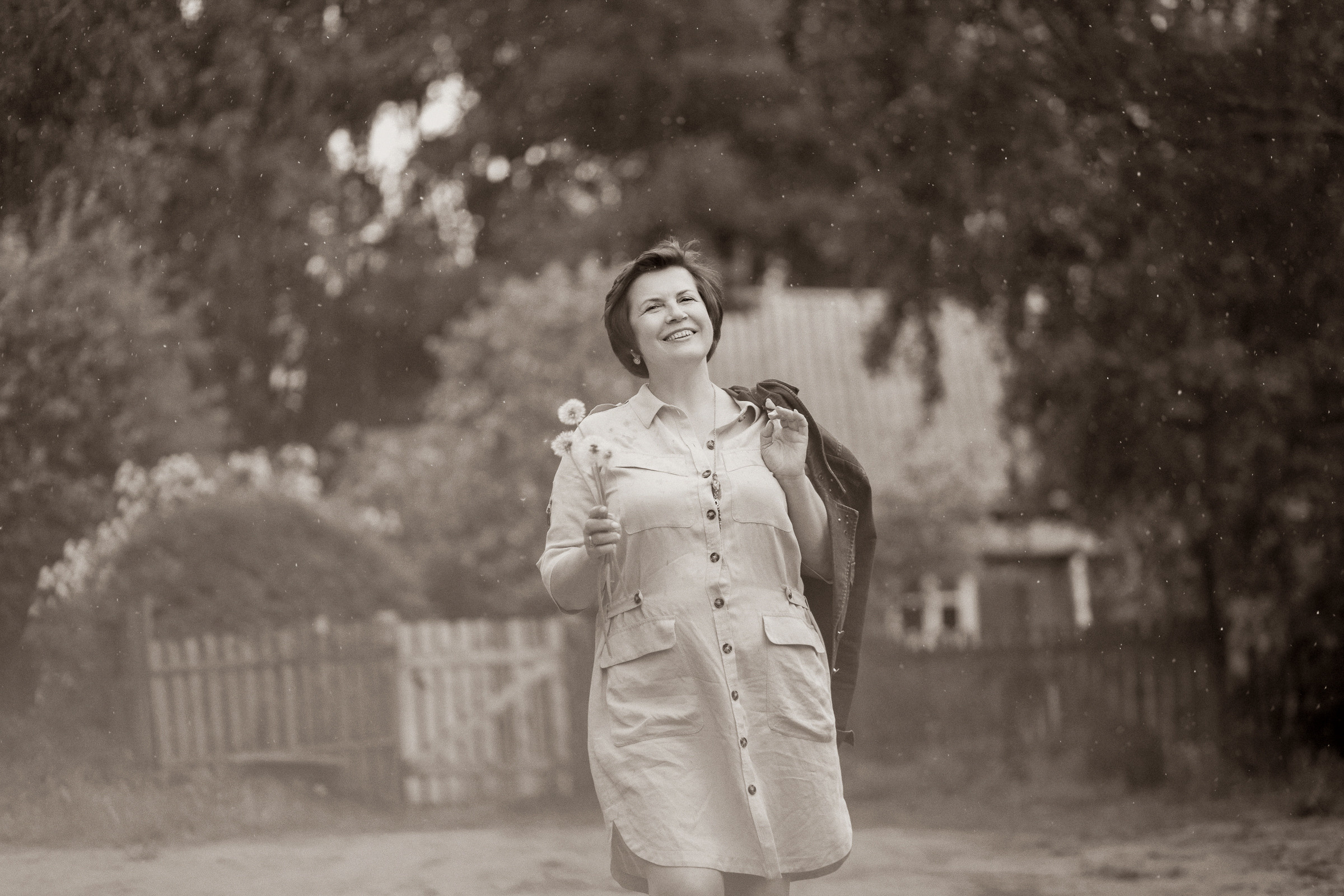 Фотосессия взрослой женщины на природе. Фотограф женский и мужской портрет Санкт-Петербург