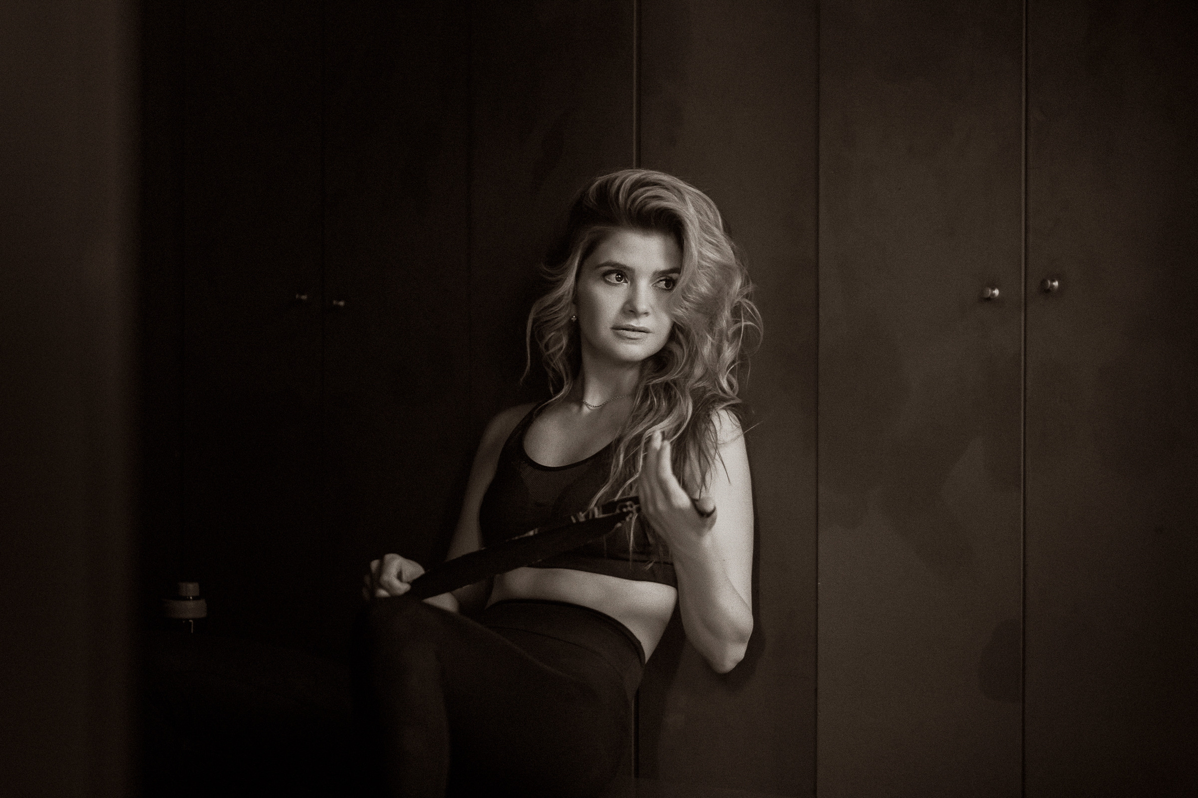 Фотосессия девушки на боксерском ринге СПб. Фотограф женский и мужской портрет Санкт-Петербург