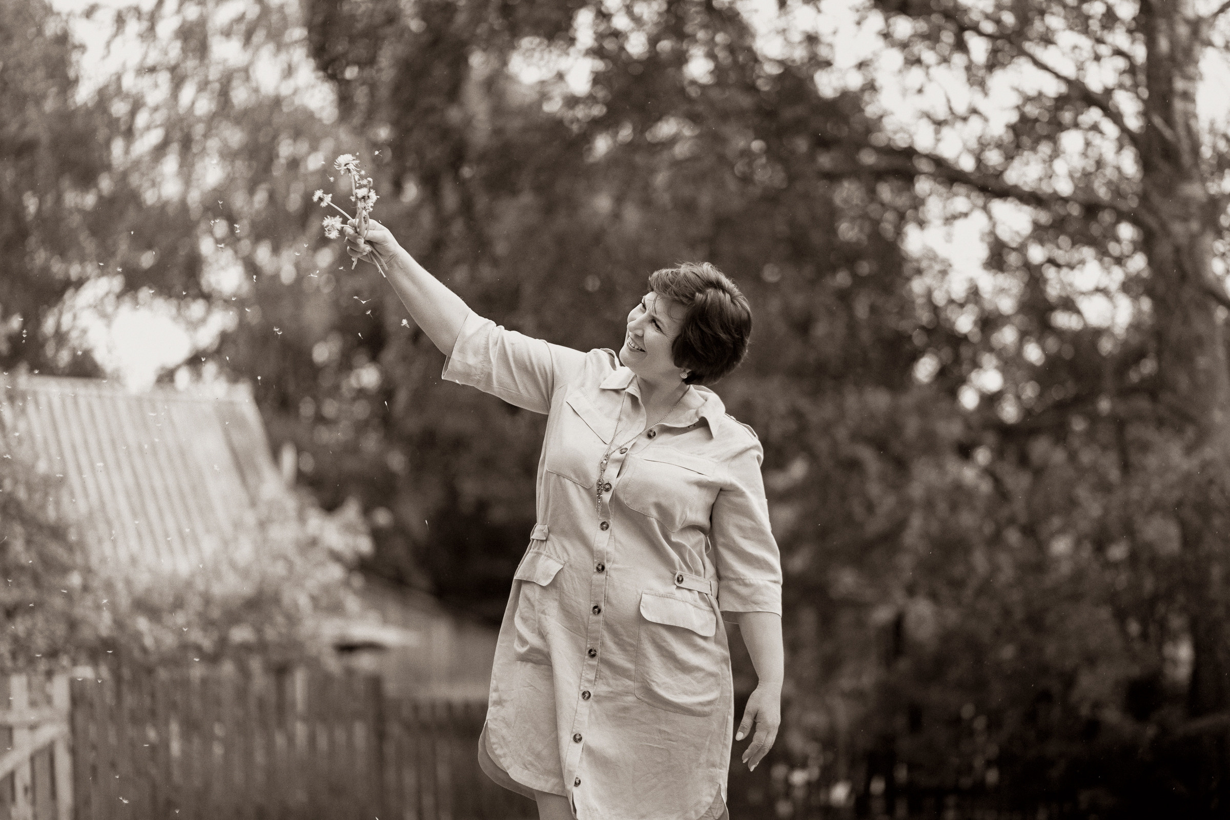 Фотосессия взрослой женщины на природе. Фотограф женский и мужской портрет Санкт-Петербург