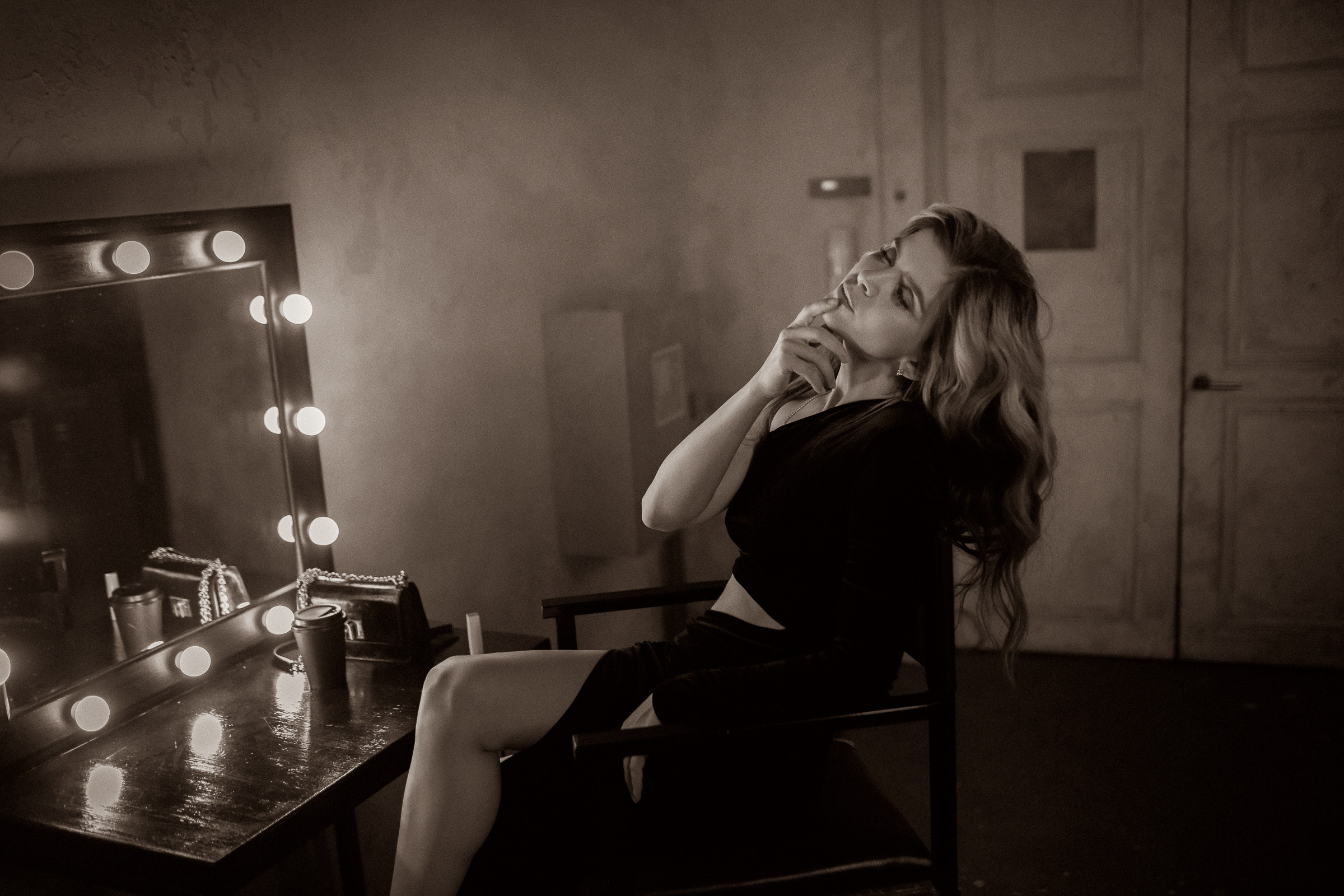 Фотосессия девушки на боксерском ринге СПб. Фотограф женский и мужской портрет Санкт-Петербург