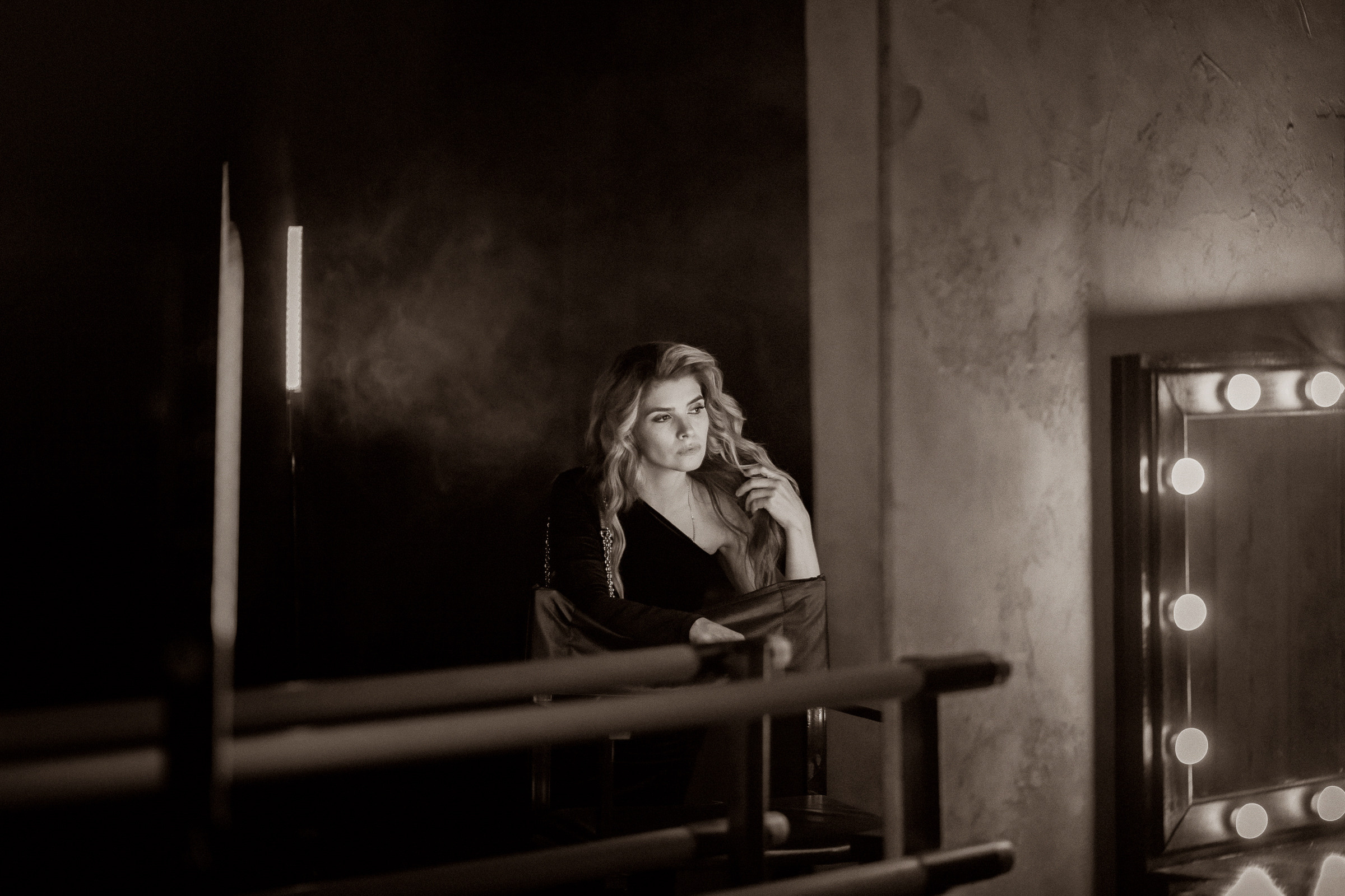 Фотосессия девушки на боксерском ринге СПб. Фотограф женский и мужской портрет Санкт-Петербург