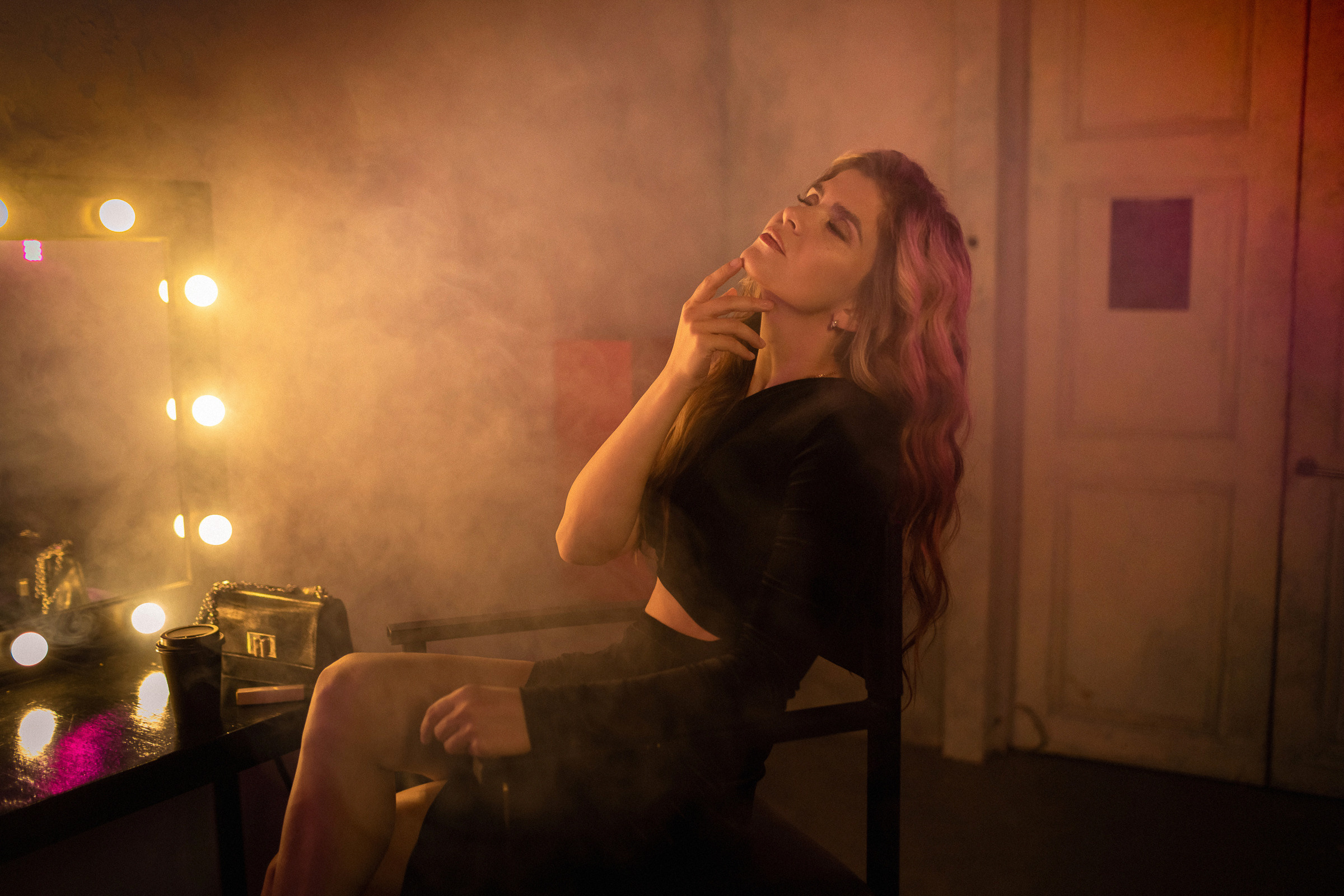 Фотосессия девушки на боксерском ринге СПб. Фотограф женский и мужской портрет Санкт-Петербург