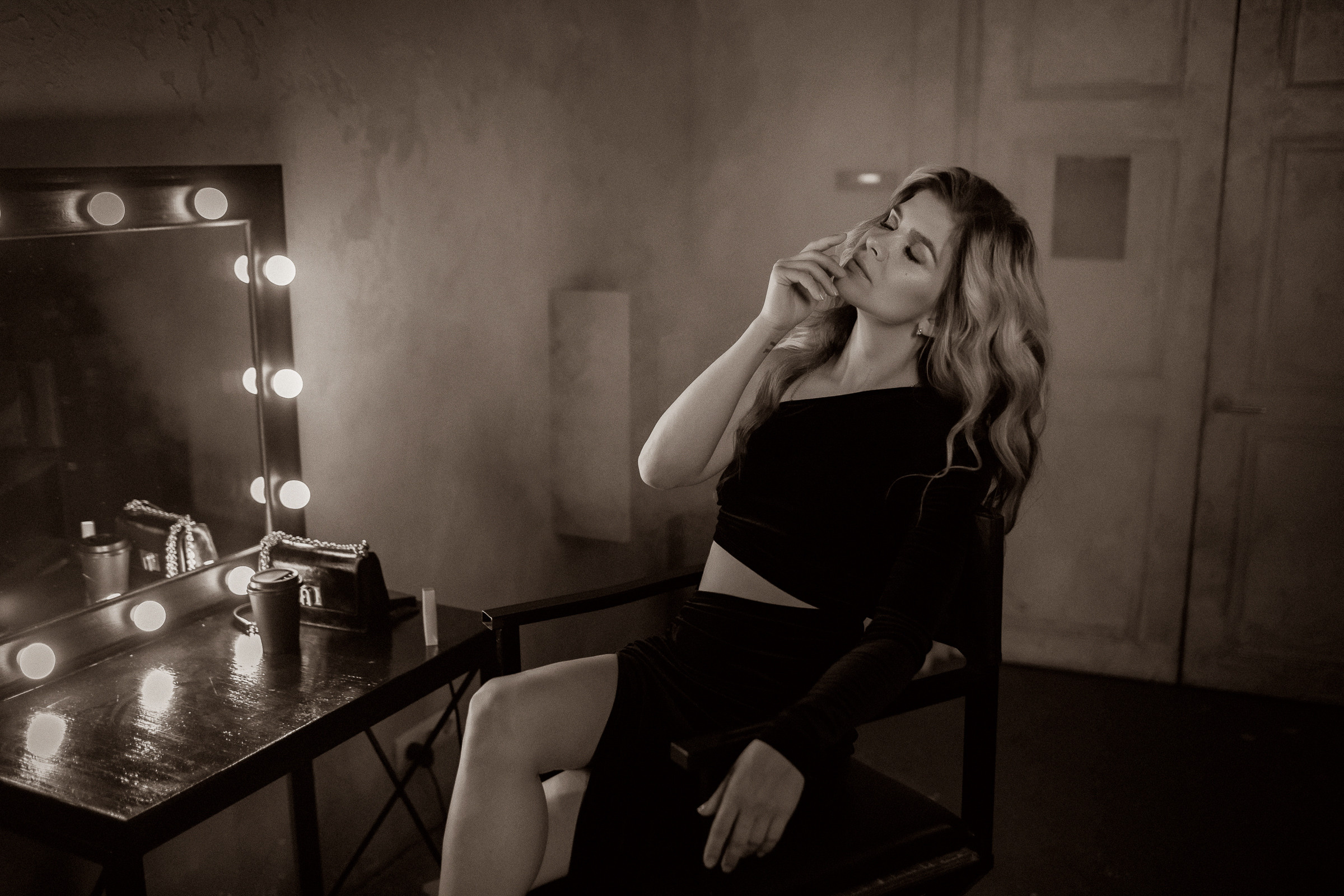 Фотосессия девушки на боксерском ринге СПб. Фотограф женский и мужской портрет Санкт-Петербург