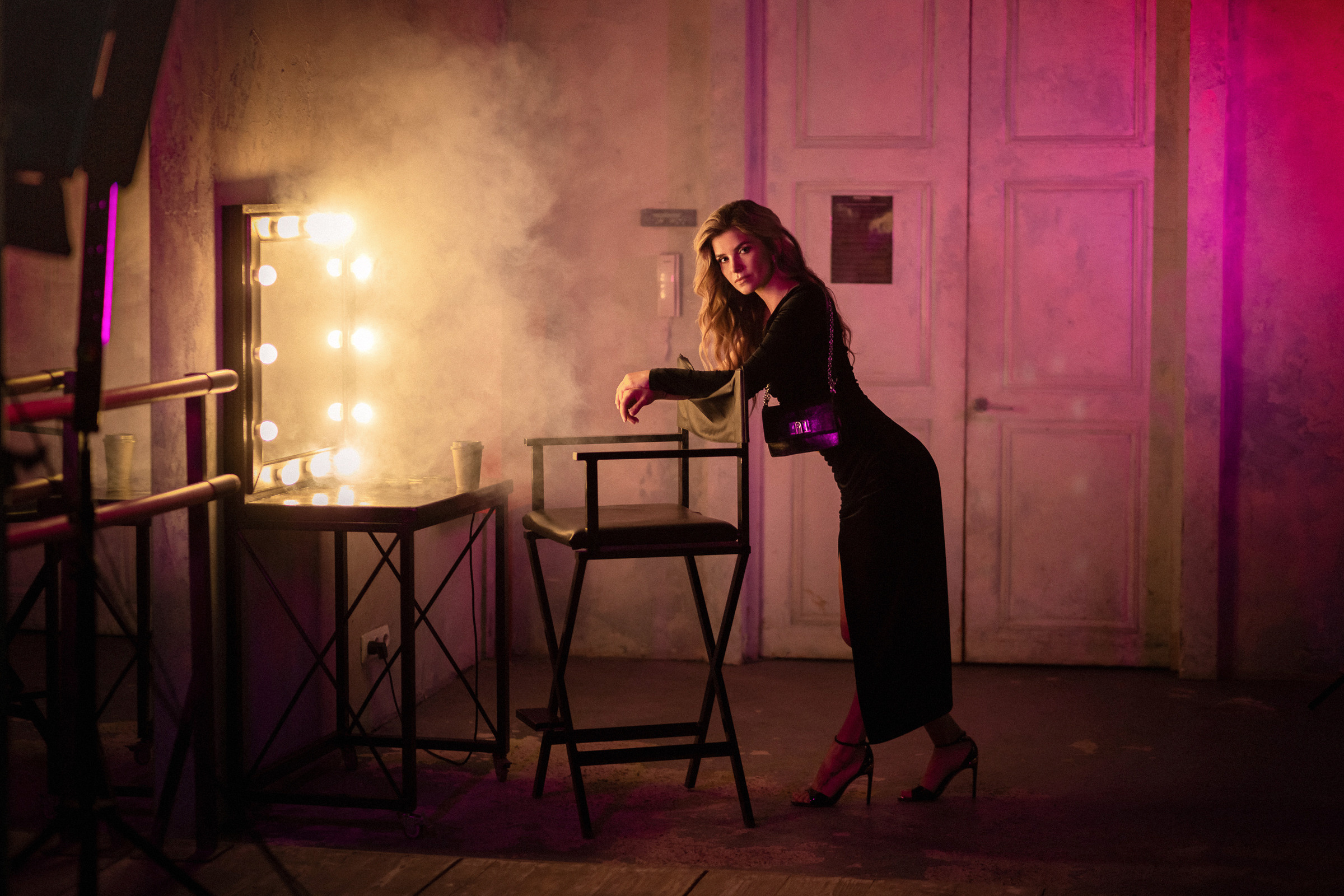 Фотосессия девушки на боксерском ринге СПб. Фотограф женский и мужской портрет Санкт-Петербург