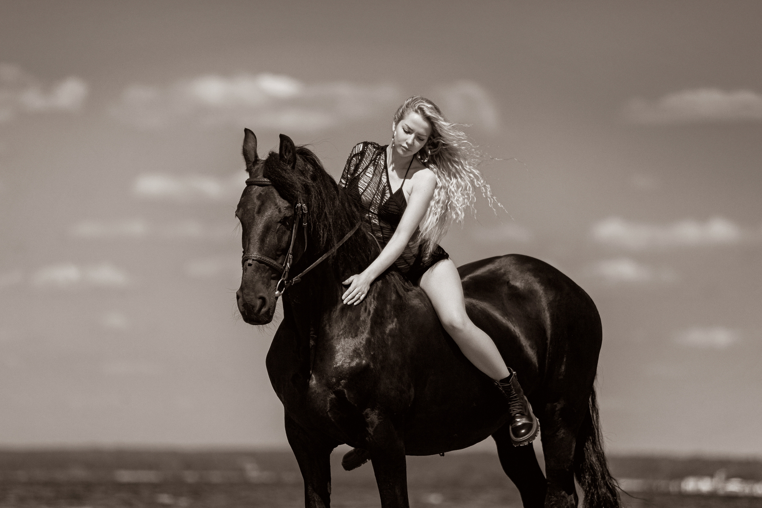 Даша и Фрея. Фотограф женский и мужской портрет Санкт-Петербург