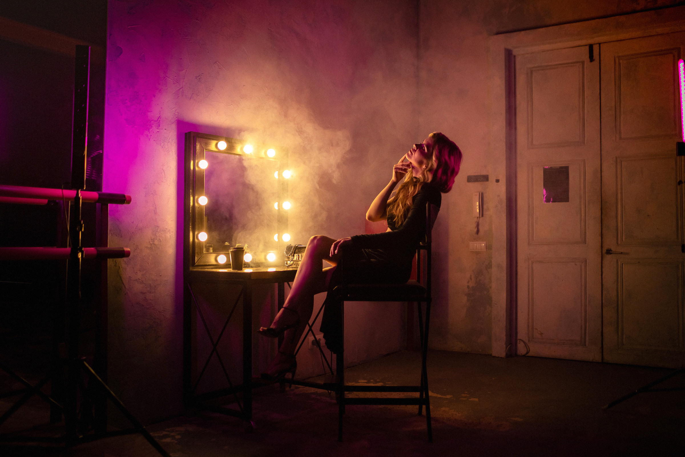 Фотосессия девушки на боксерском ринге СПб. Фотограф женский и мужской портрет Санкт-Петербург