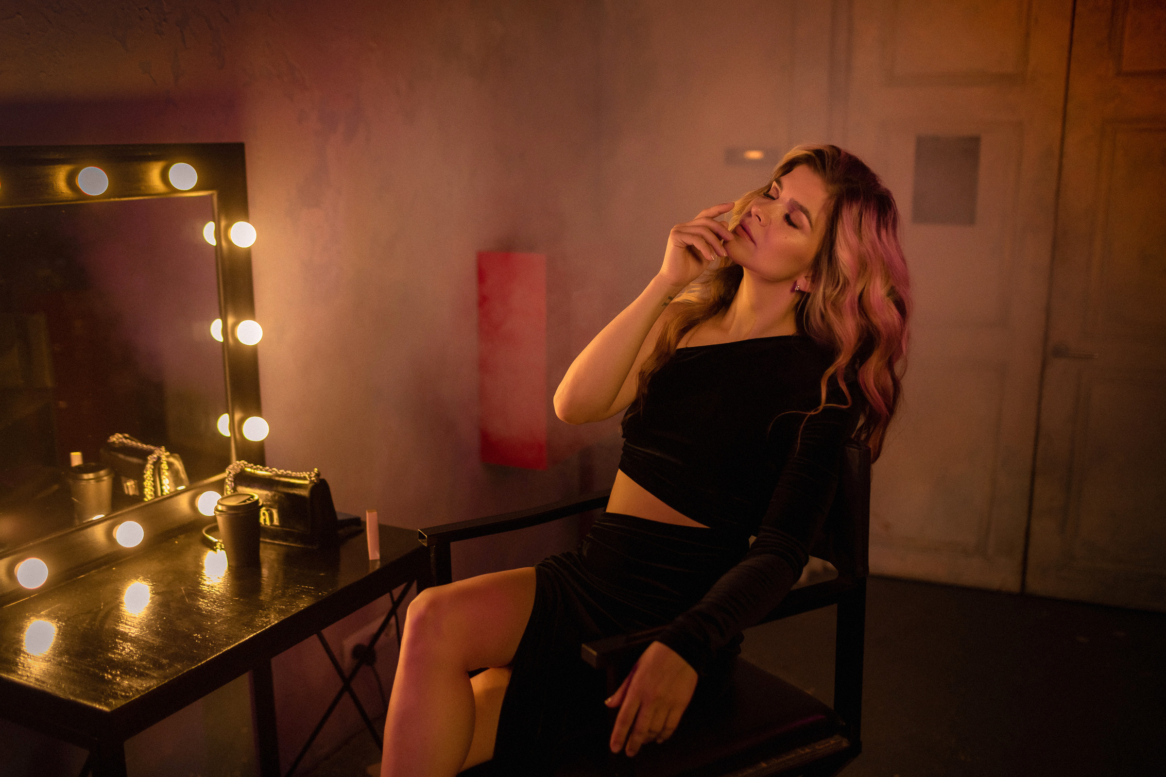 Фотосессия девушки на боксерском ринге СПб. Фотограф женский и мужской портрет Санкт-Петербург