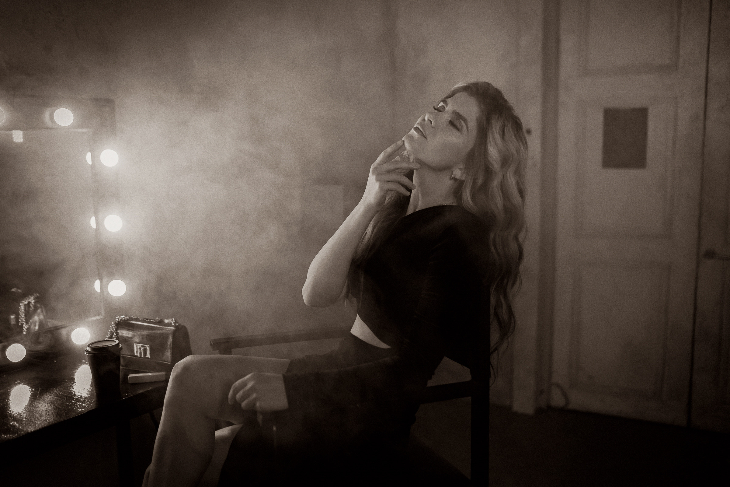 Фотосессия девушки на боксерском ринге СПб. Фотограф женский и мужской портрет Санкт-Петербург