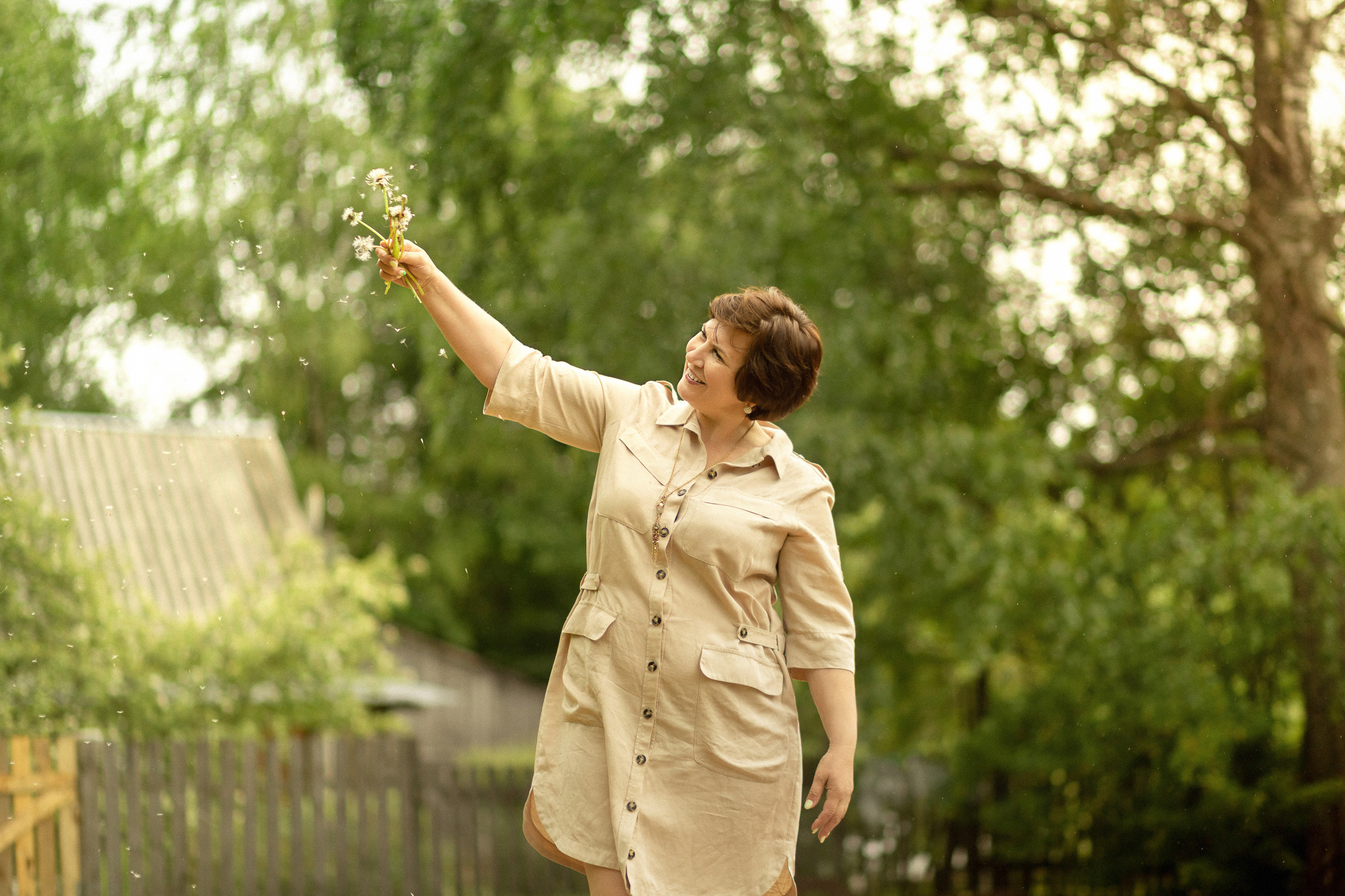 Фотосессия взрослой женщины на природе. Фотограф женский и мужской портрет Санкт-Петербург