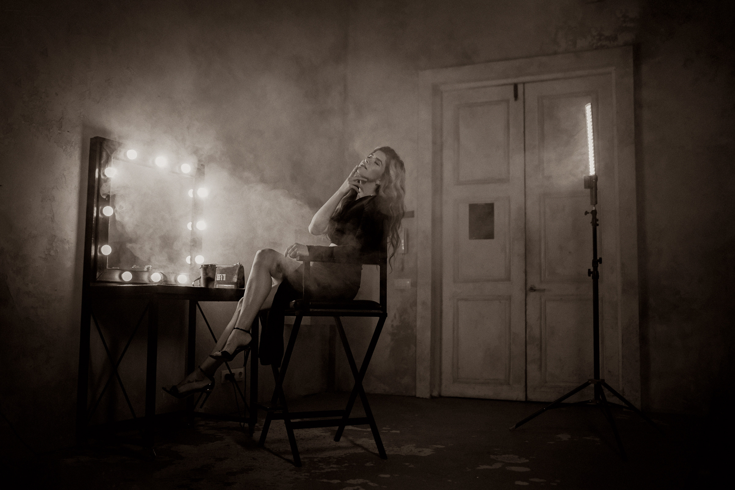 Фотосессия девушки на боксерском ринге СПб. Фотограф женский и мужской портрет Санкт-Петербург