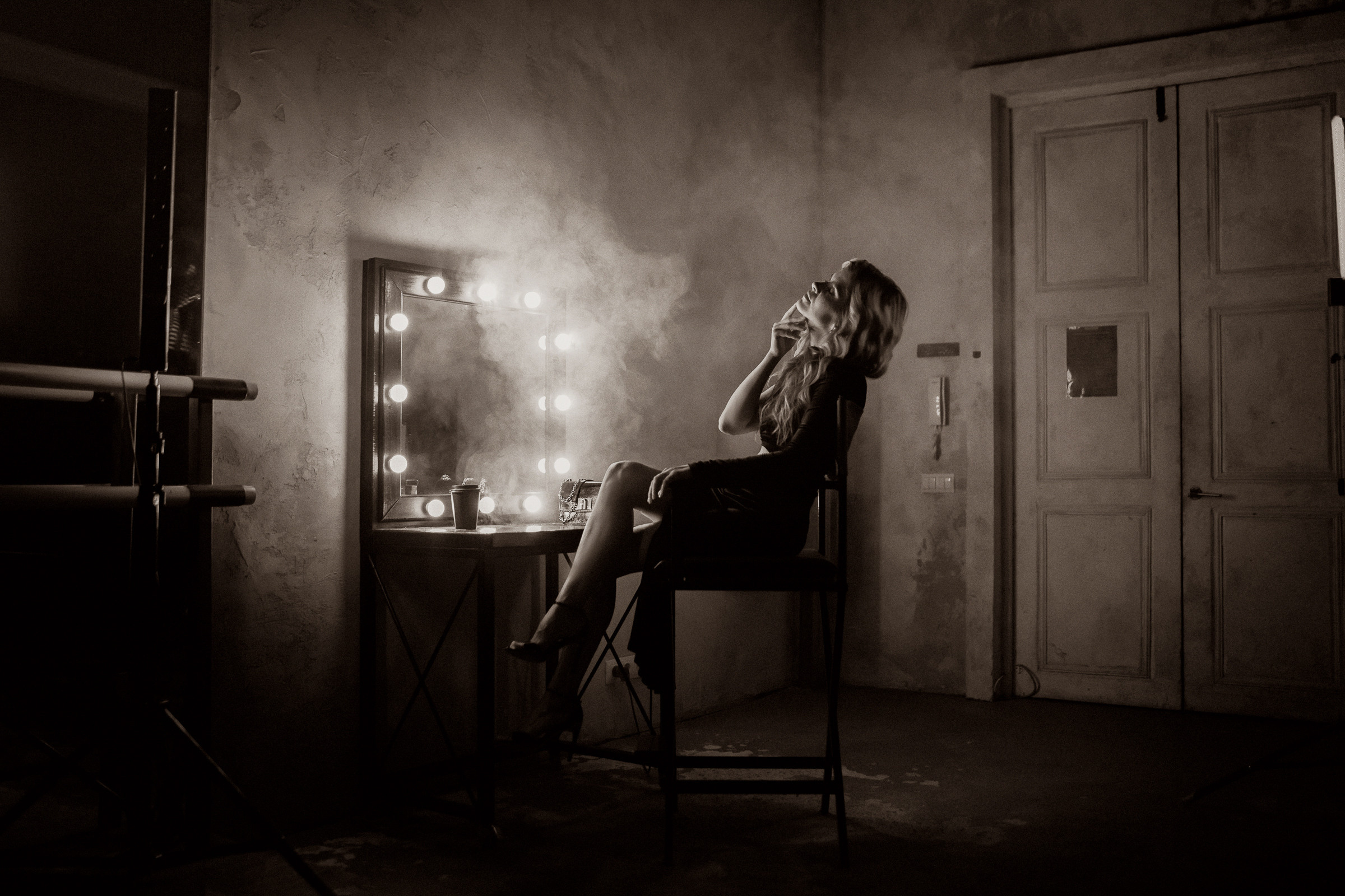 Фотосессия девушки на боксерском ринге СПб. Фотограф женский и мужской портрет Санкт-Петербург