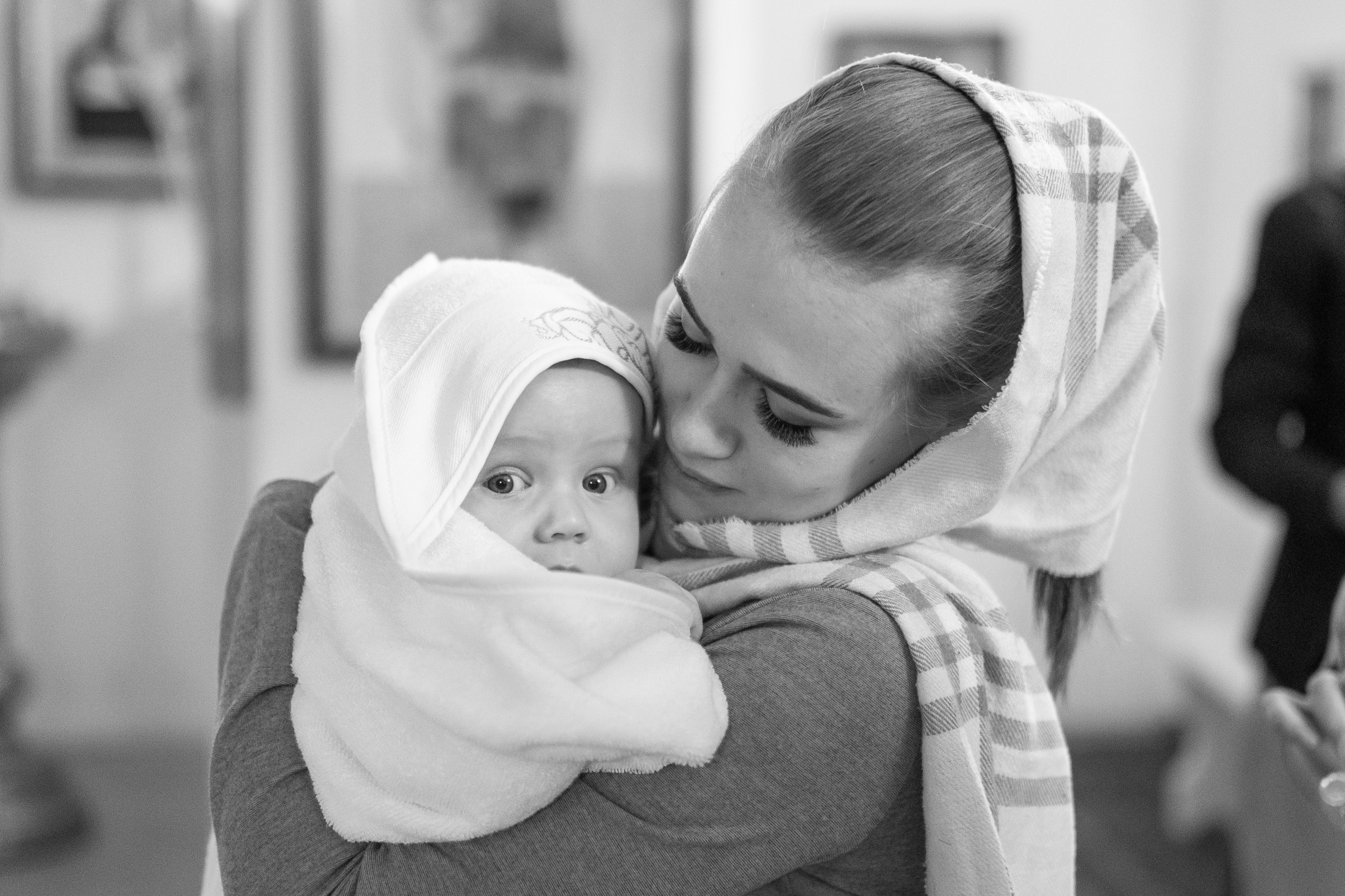 Таинство крещения. Фотограф Комаров Сергей