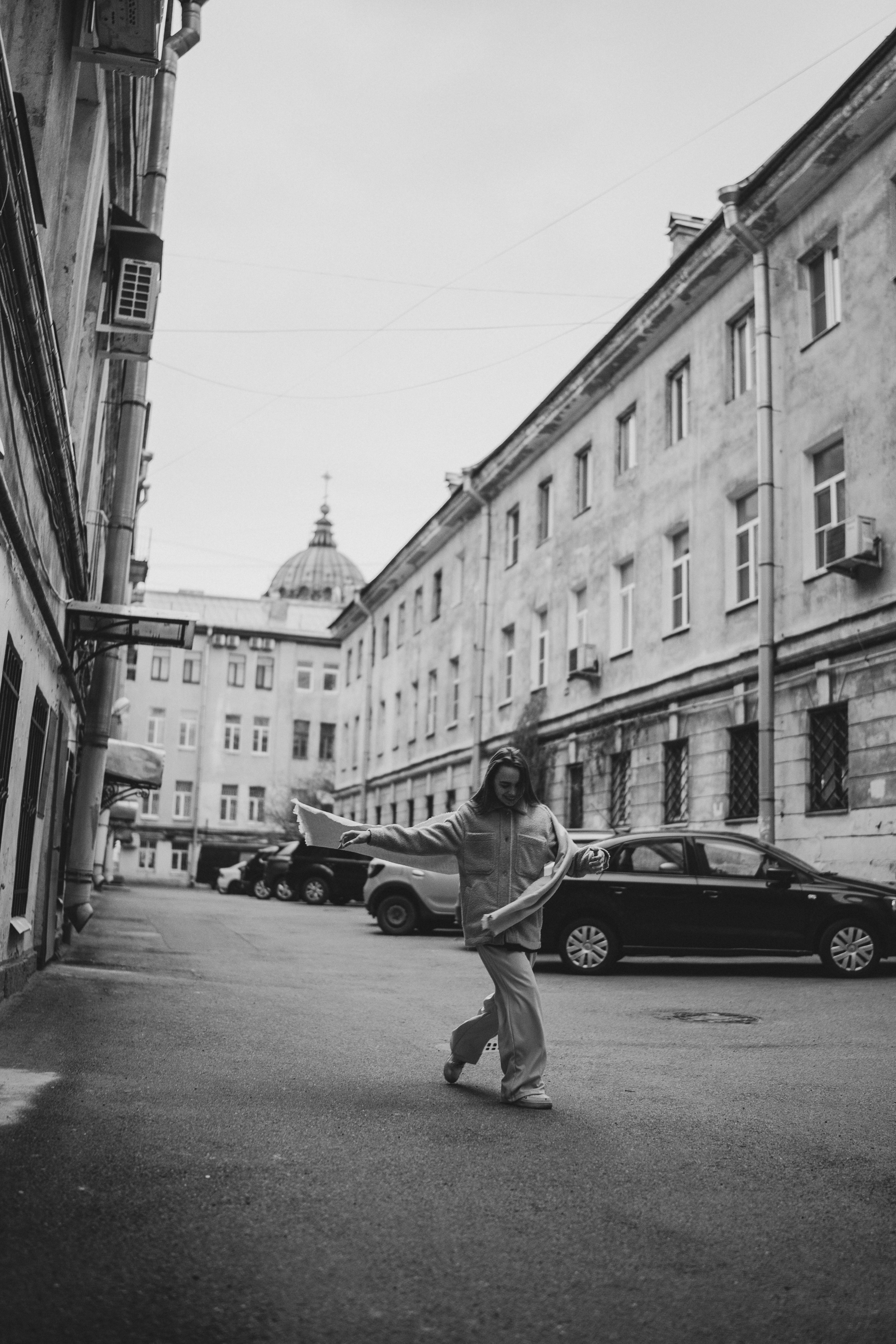 Анна / Прогулка по городу. Фотограф в Санкт-Петербурге — Лучина Екатерина