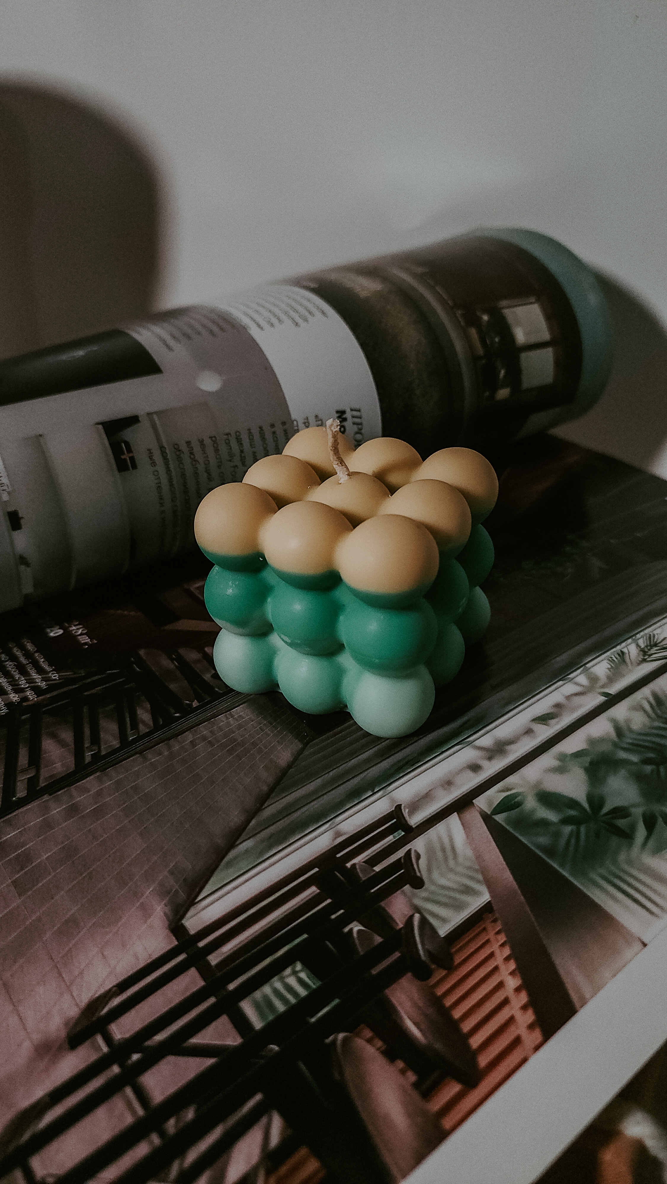 Свечи. Изделия из гипса и соевые свечи ручной работы