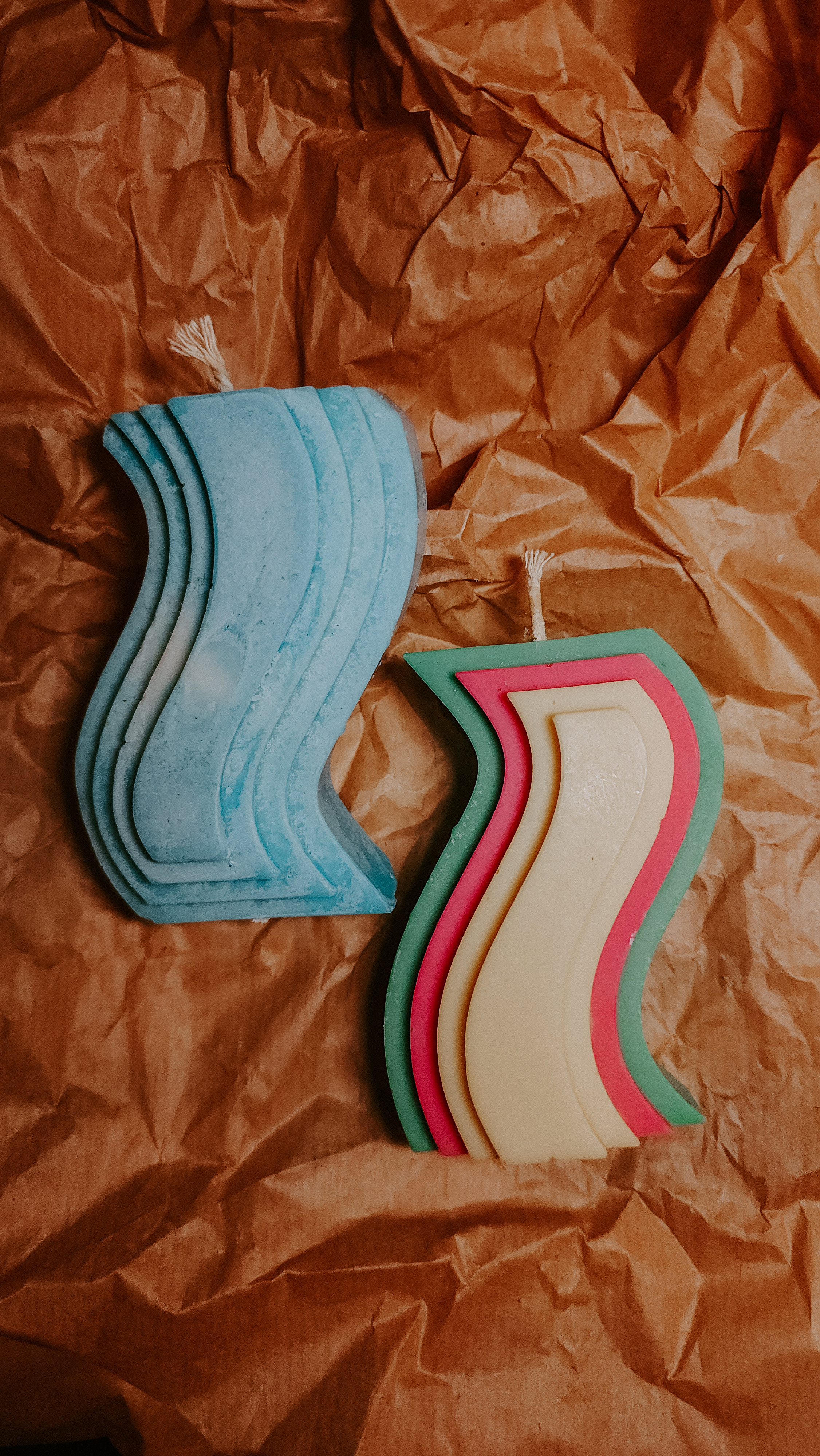 Свечи. Изделия из гипса и соевые свечи ручной работы