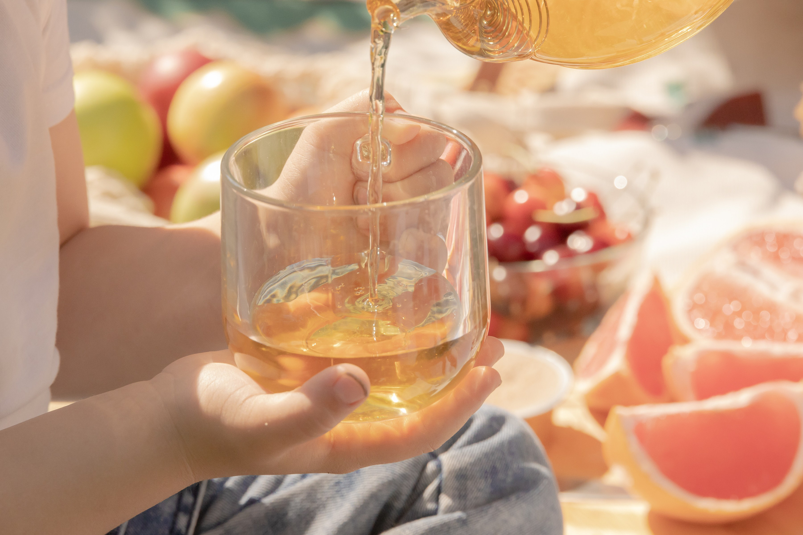 Фотосессия в поле с люпинами