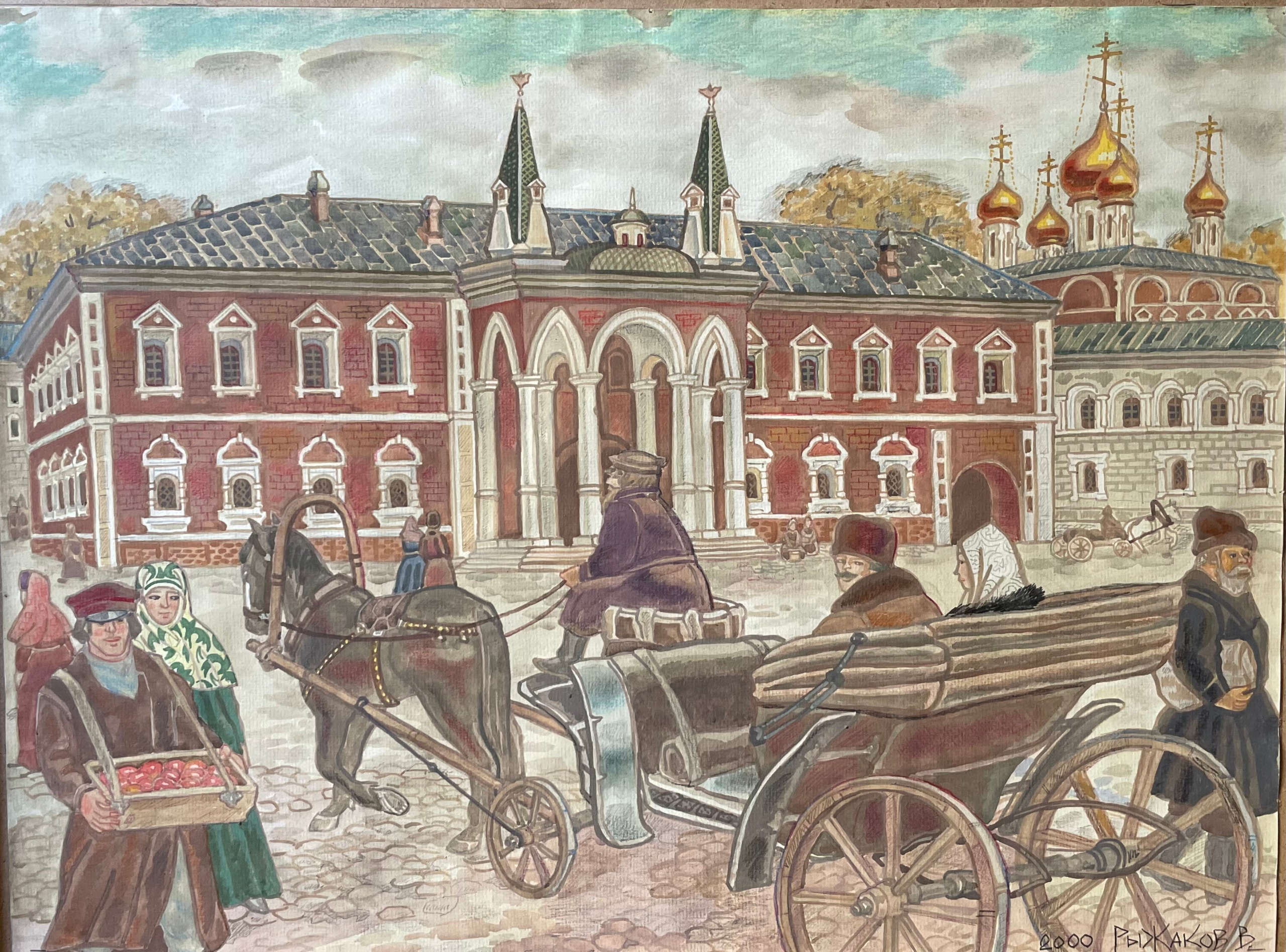 МОСКОВИЯ ИСТОРИЧЕСКАЯ. ПЕРСОНАЛЬНАЯ ВЫСТАВКА ХУДОЖНИКА ВЛАДИМИРА РЫЖАКОВА. Художественные выставки. Яркие открытия