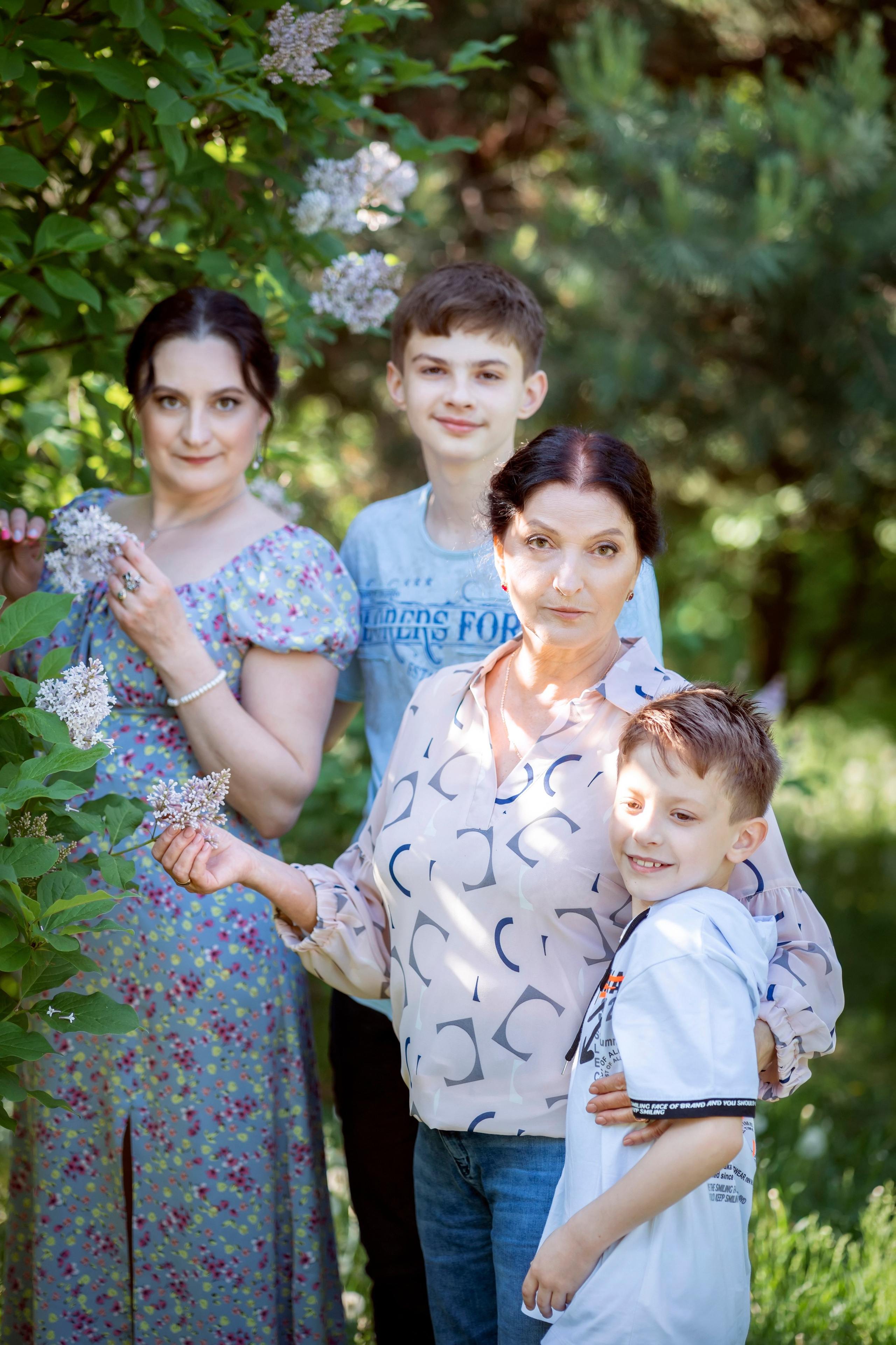 Летняя прогулка в парке. Семейный и детский фотограф в Хабаровске Анна Гриневич