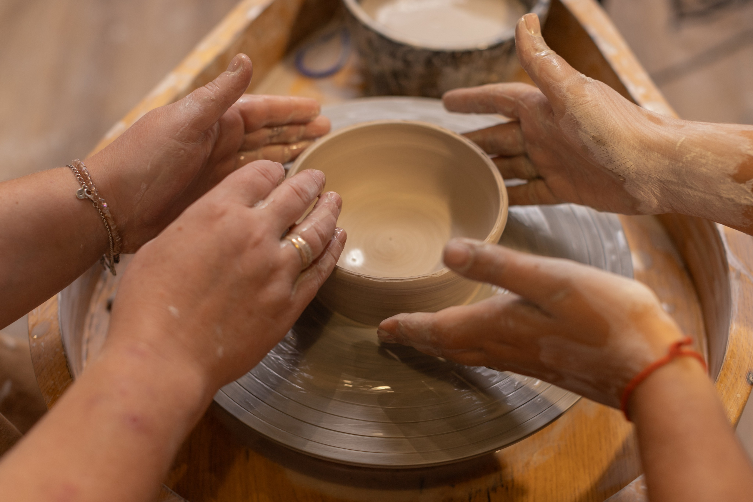 Гончарный МК Ирина и Юлия. Семейный и детский newborn фотограф в Ростове-на-Дону Наталья Лебедева