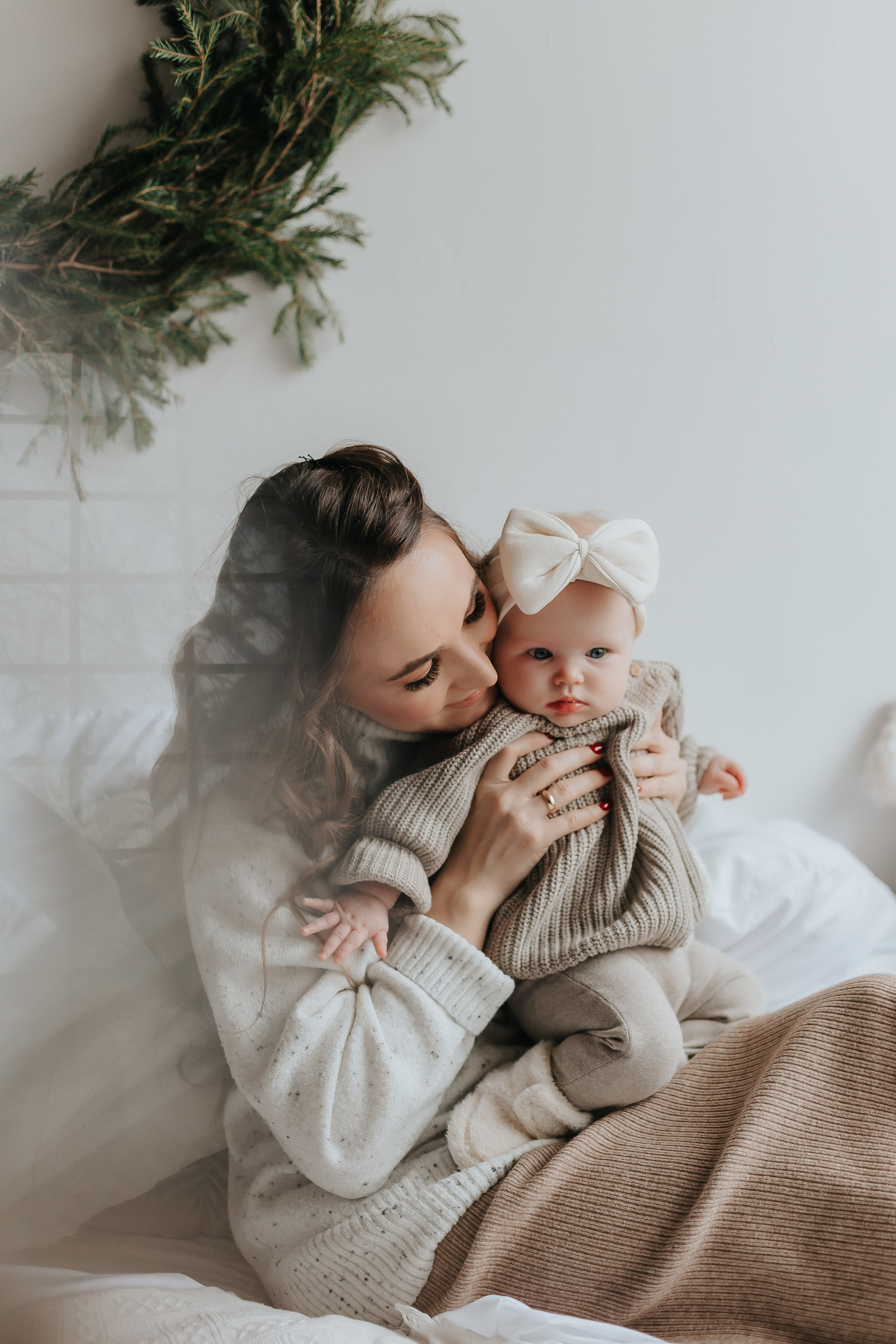 Первая новогодняя история для малышки. Свадебный фотограф Пермь